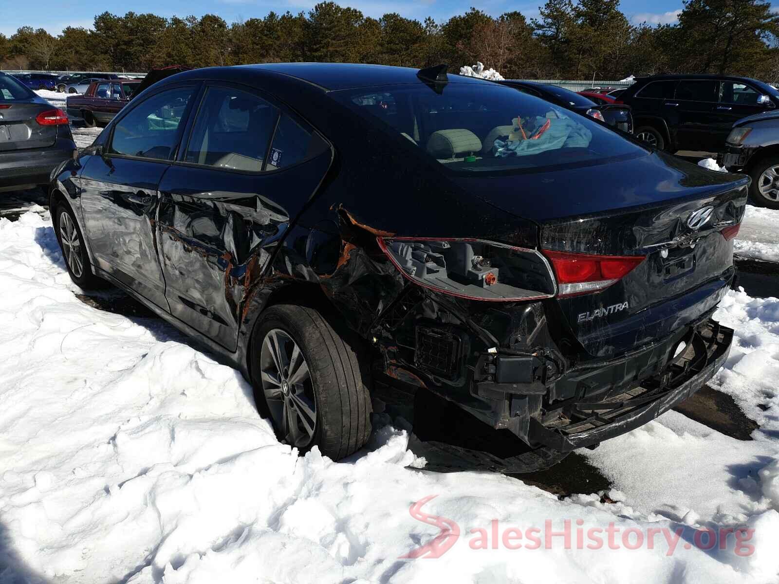 5NPD84LF5JH400870 2018 HYUNDAI ELANTRA