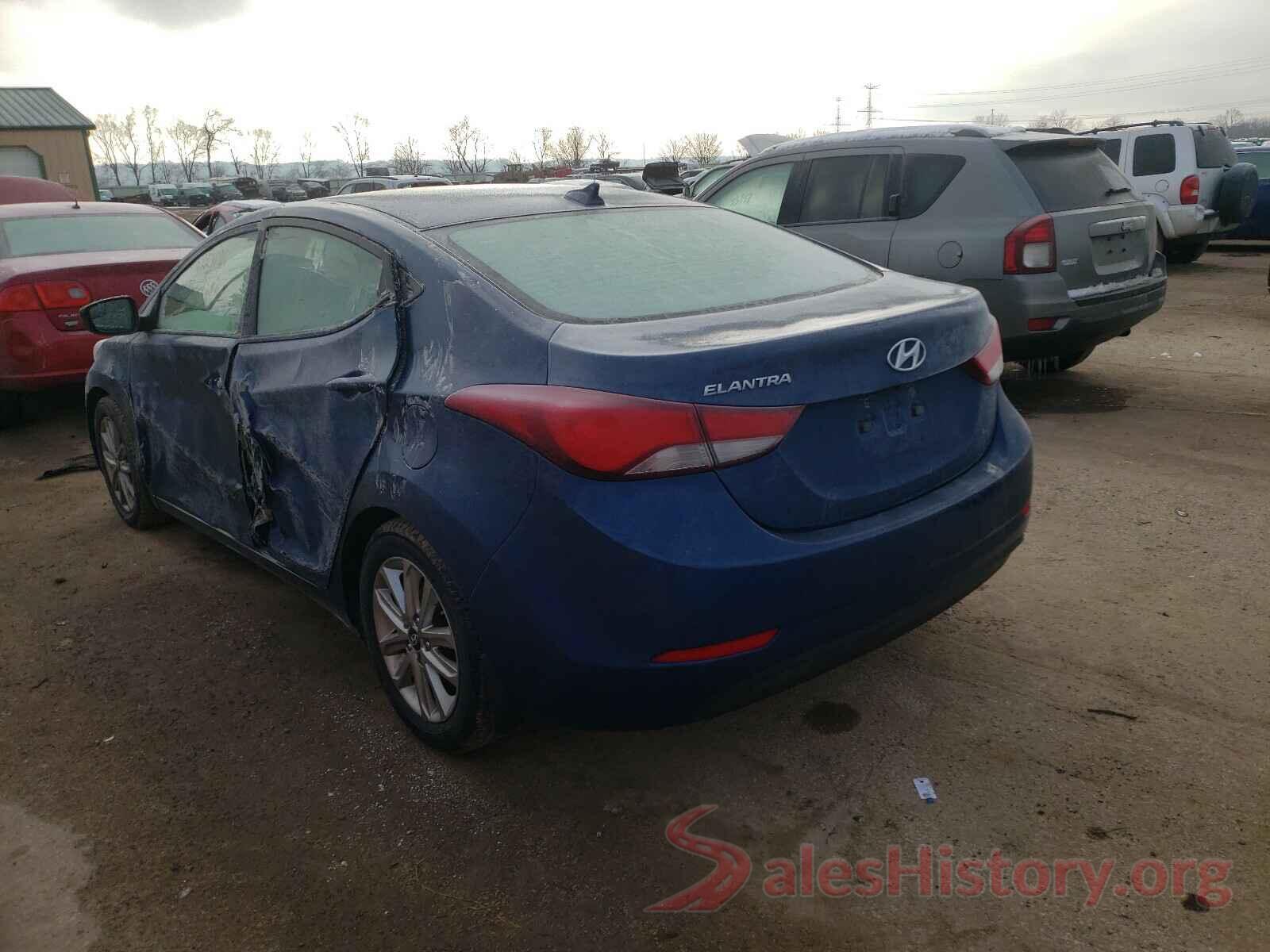 KMHDH4AEXGU544502 2016 HYUNDAI ELANTRA