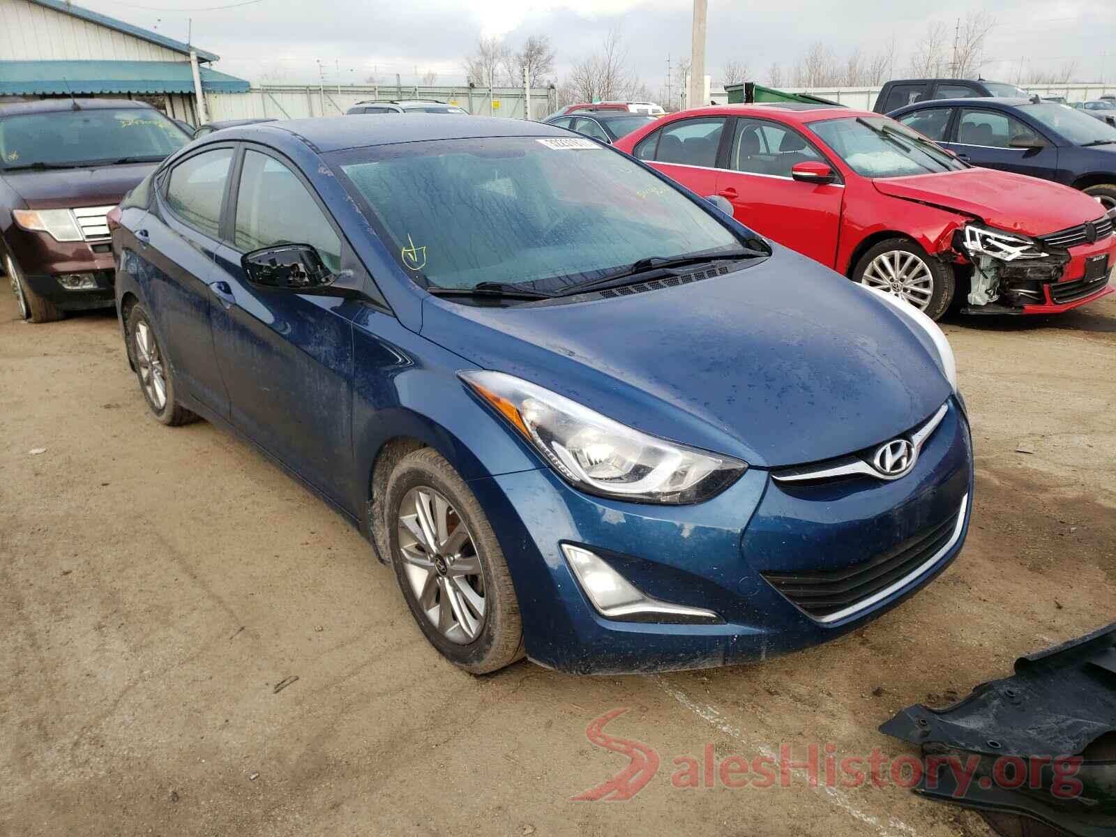 KMHDH4AEXGU544502 2016 HYUNDAI ELANTRA