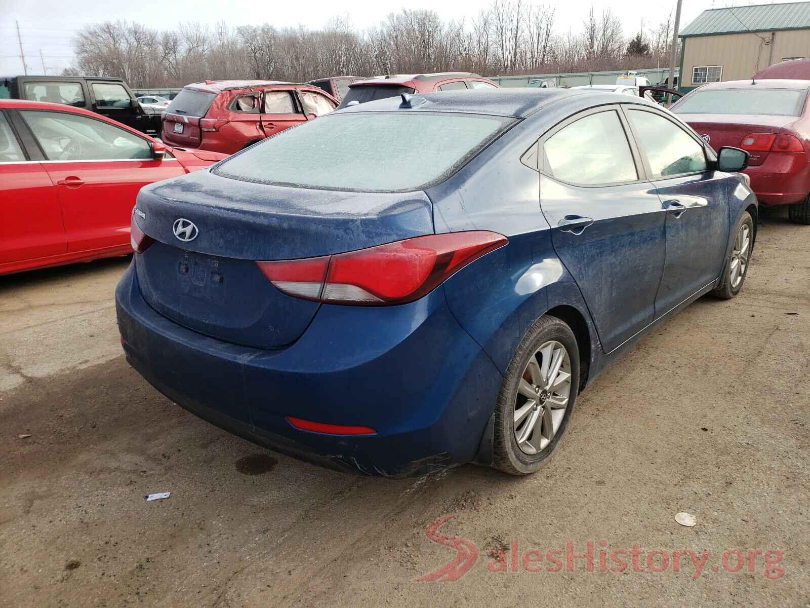 KMHDH4AEXGU544502 2016 HYUNDAI ELANTRA