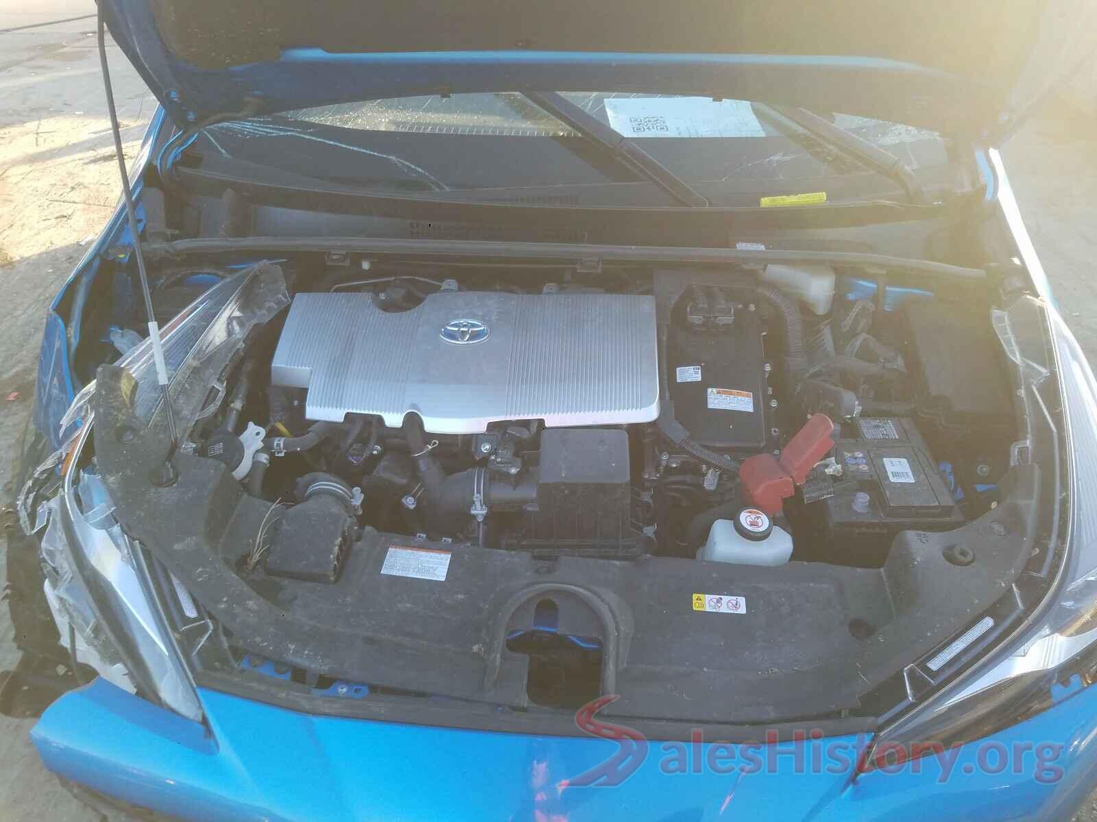 JTDKARFU3K3081176 2019 TOYOTA PRIUS