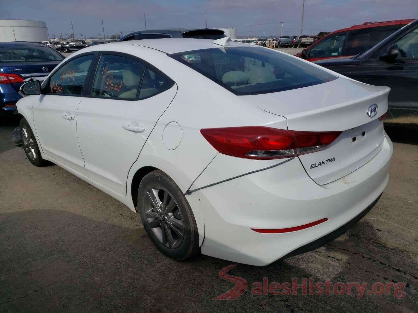 5NPD84LF5HH050232 2017 HYUNDAI ELANTRA