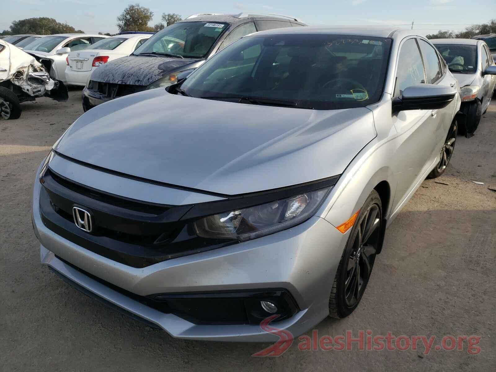 2HGFC2F86KH599691 2019 HONDA CIVIC