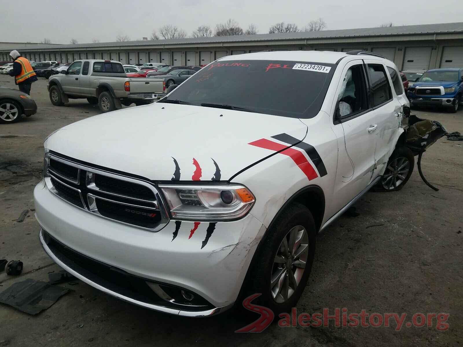 1C4RDJAG6GC486562 2016 DODGE DURANGO