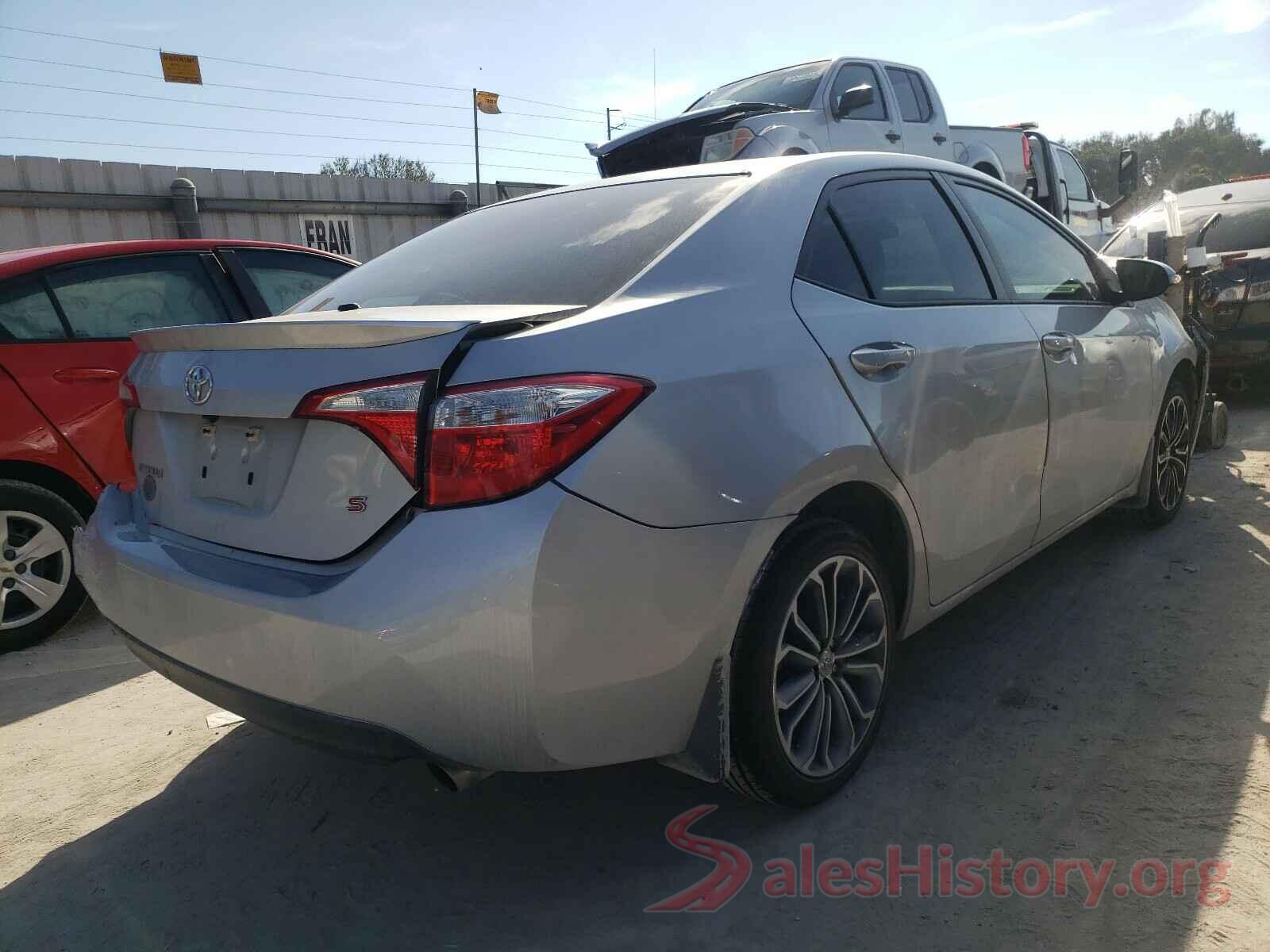 5YFBURHE3GP534949 2016 TOYOTA COROLLA