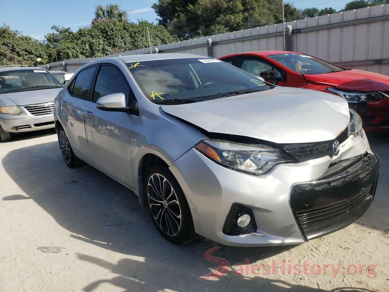 5YFBURHE3GP534949 2016 TOYOTA COROLLA