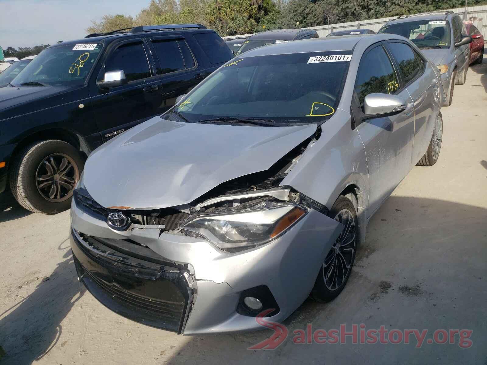 5YFBURHE3GP534949 2016 TOYOTA COROLLA