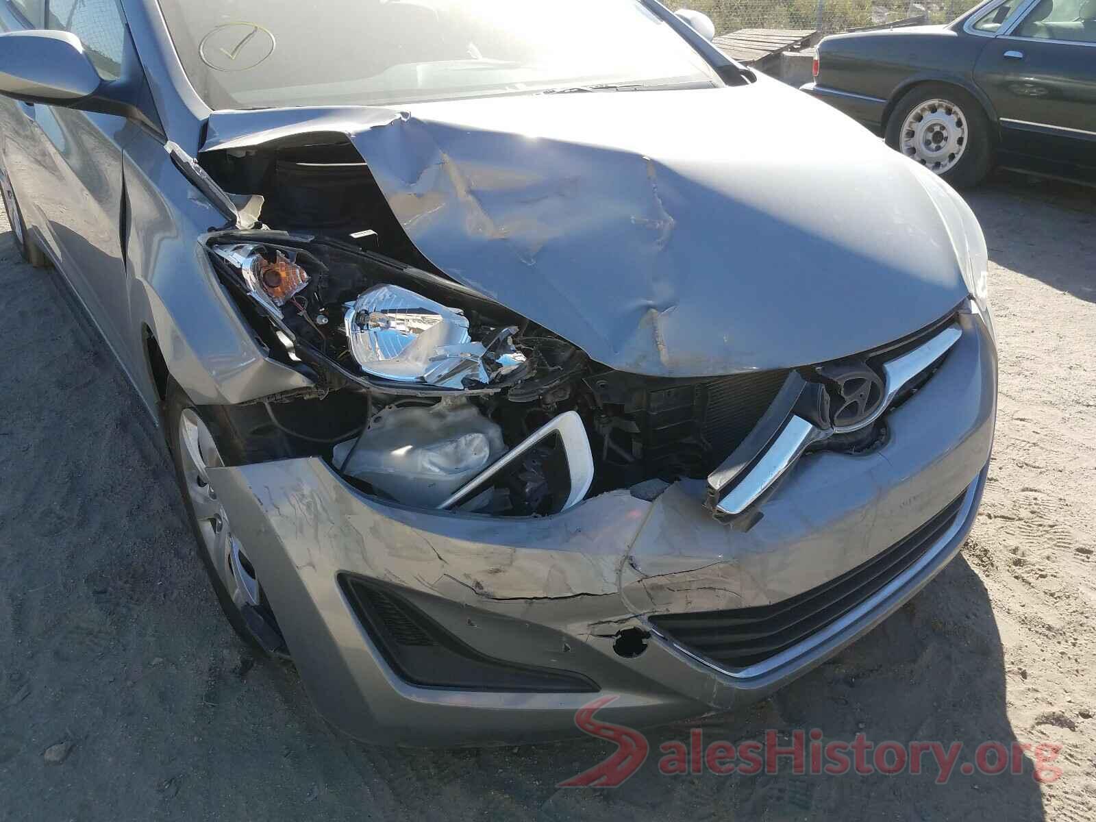 KMHDH4AE3GU483140 2016 HYUNDAI ELANTRA