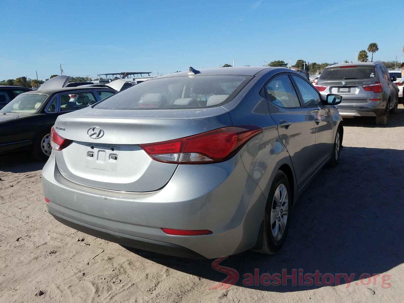 KMHDH4AE3GU483140 2016 HYUNDAI ELANTRA