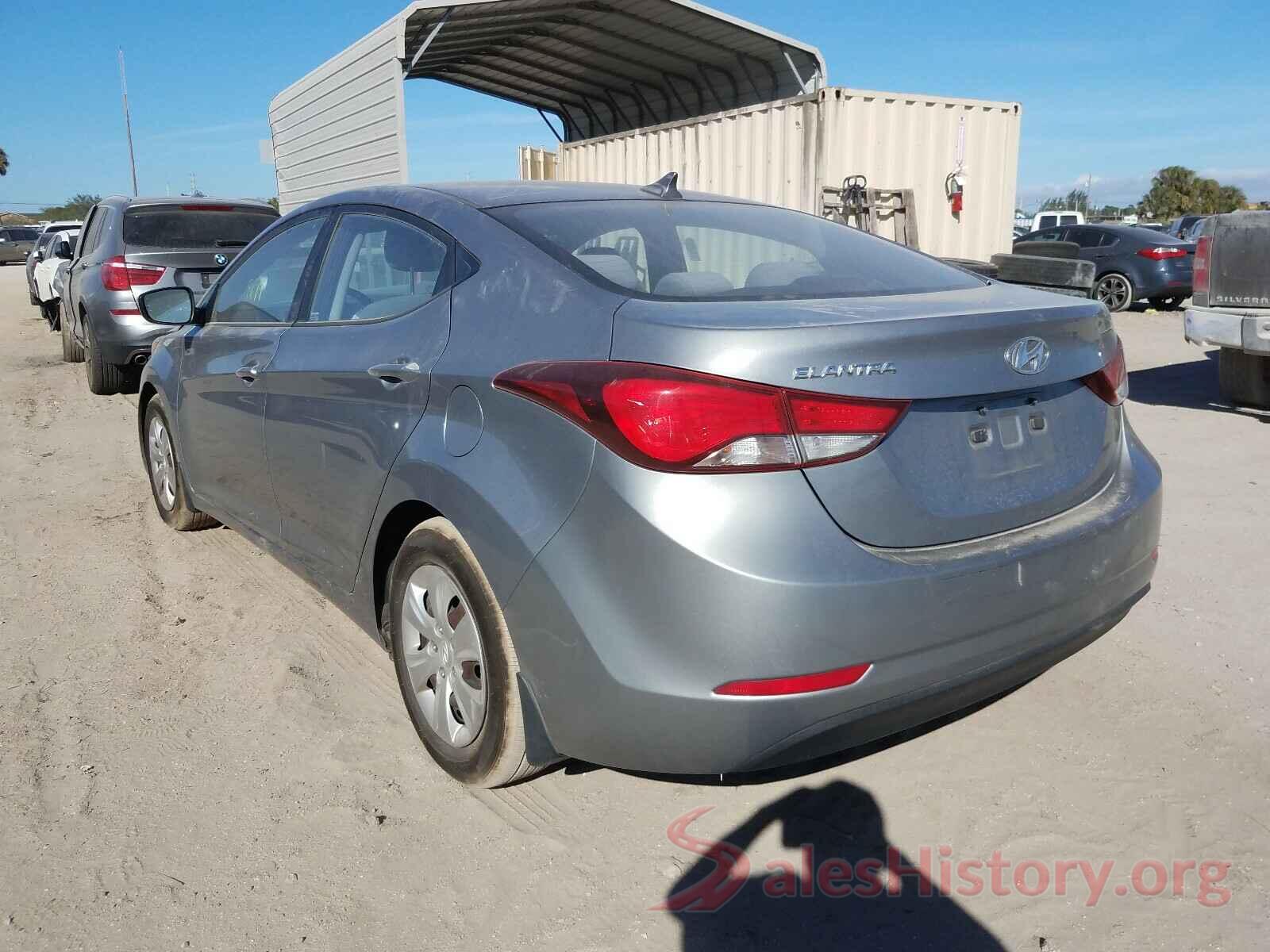 KMHDH4AE3GU483140 2016 HYUNDAI ELANTRA