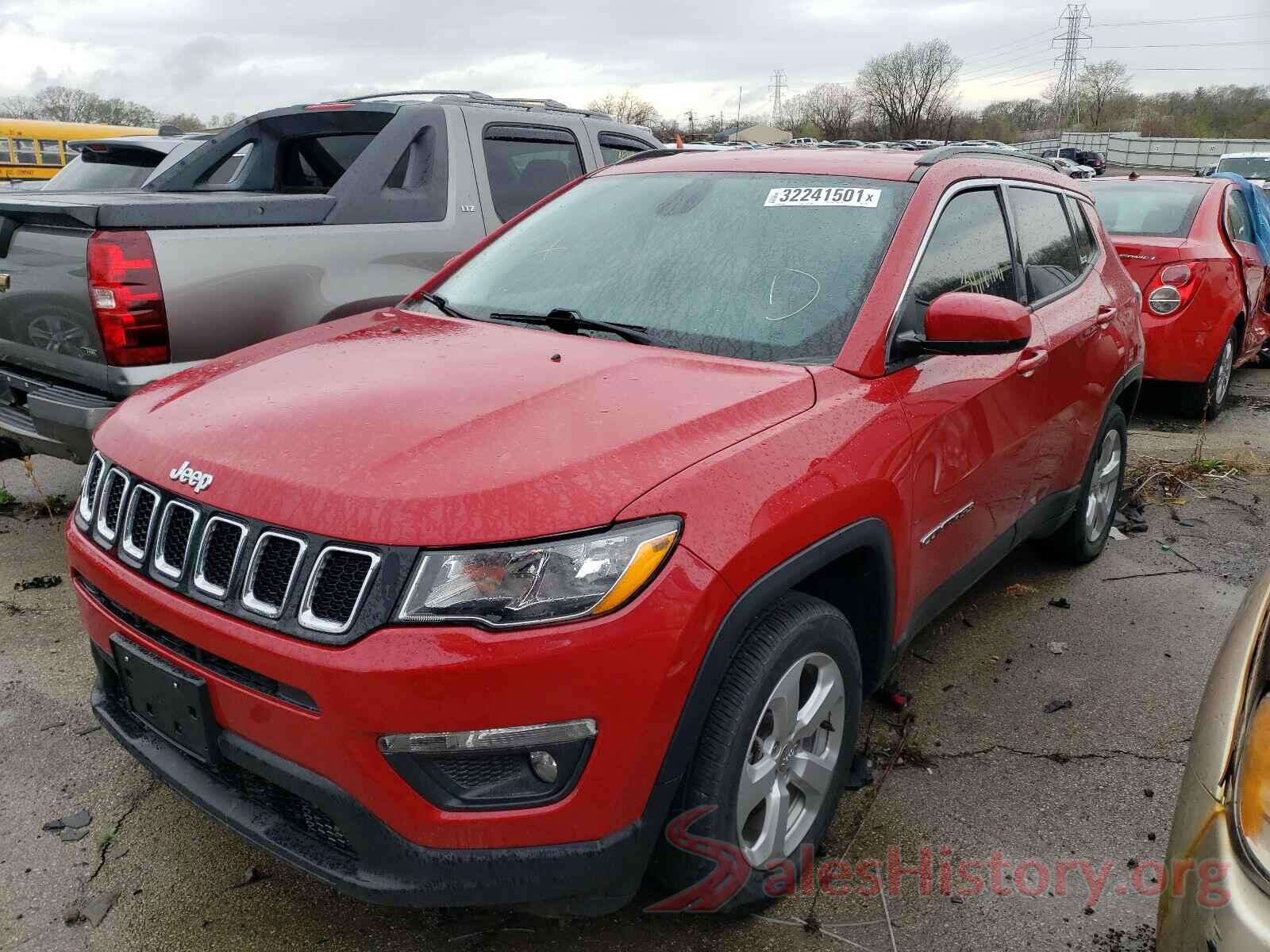 3C4NJCBB1JT108618 2018 JEEP COMPASS