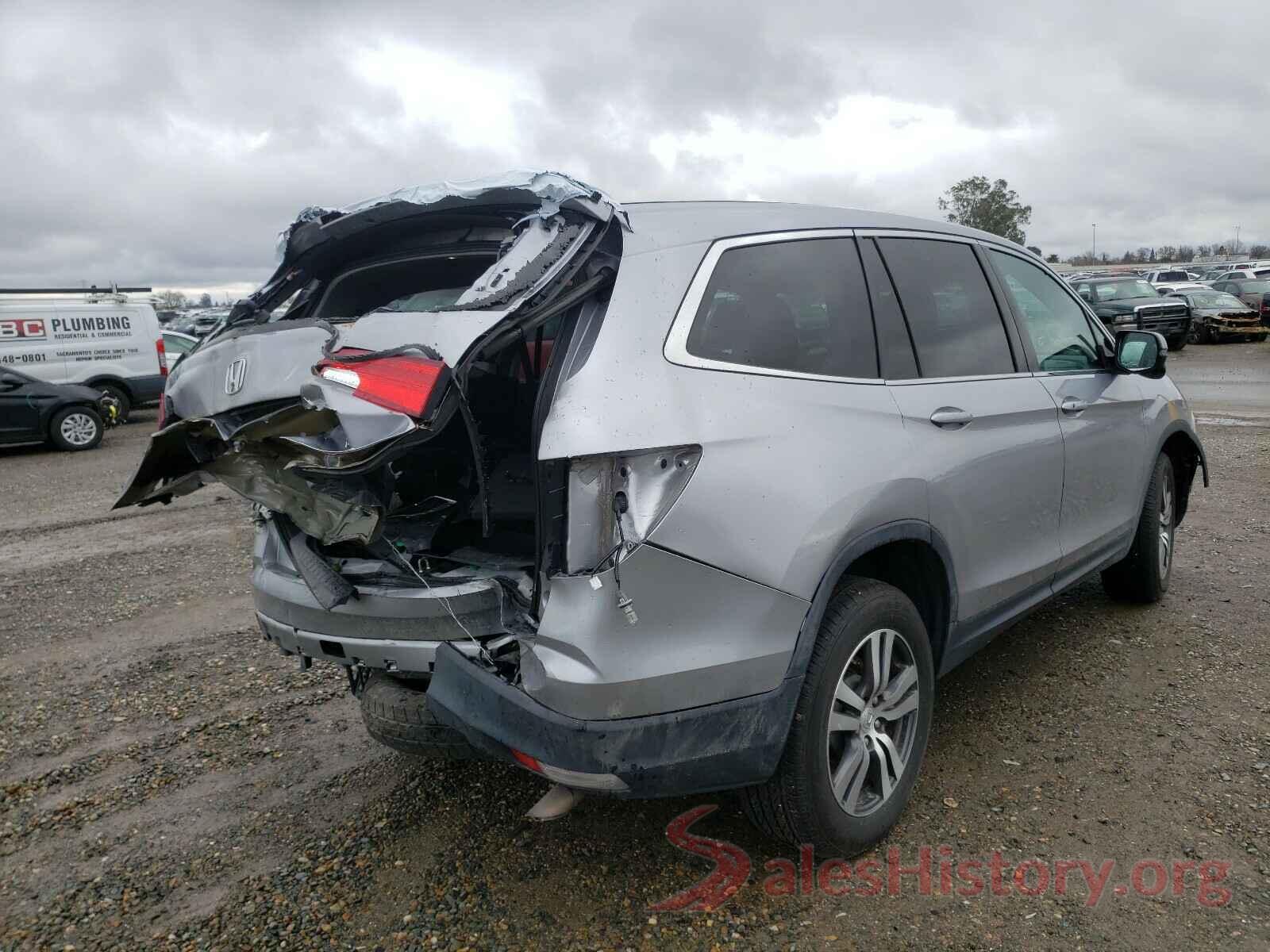 5FNYF6H50GB039798 2016 HONDA PILOT