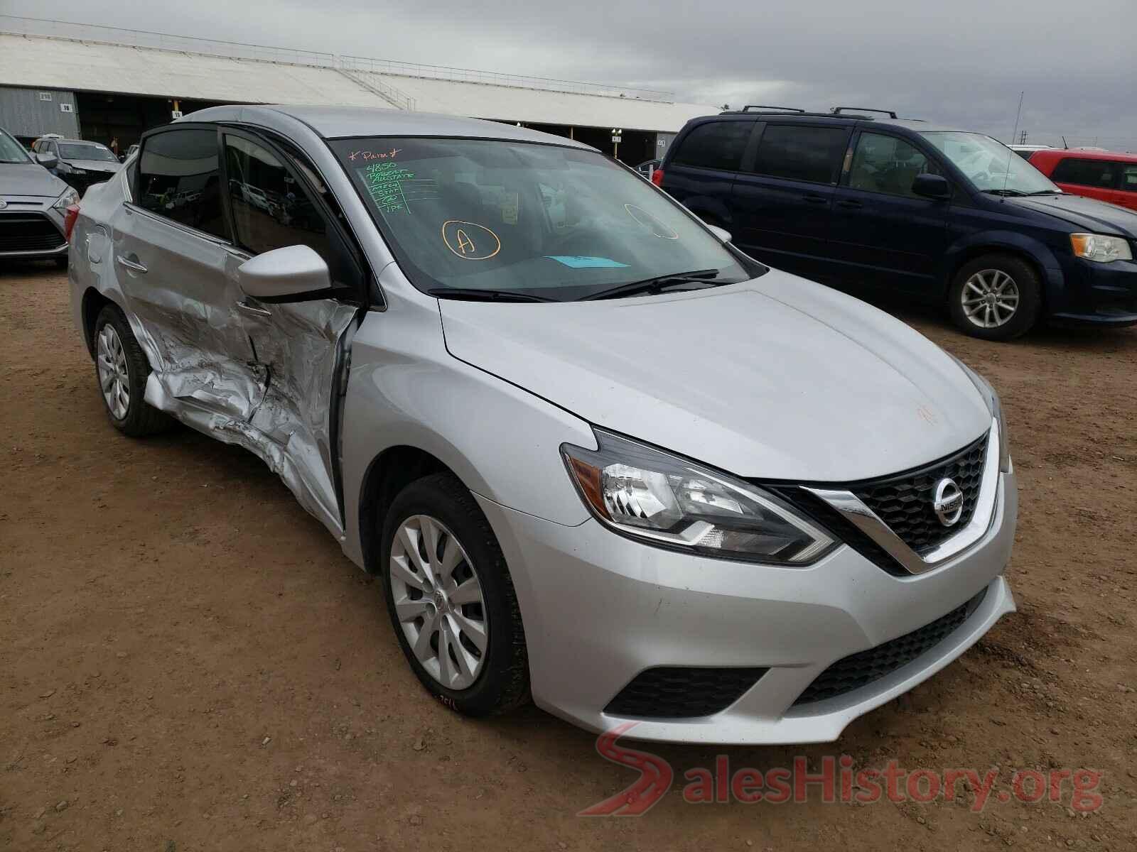 3N1AB7AP8KY292057 2019 NISSAN SENTRA