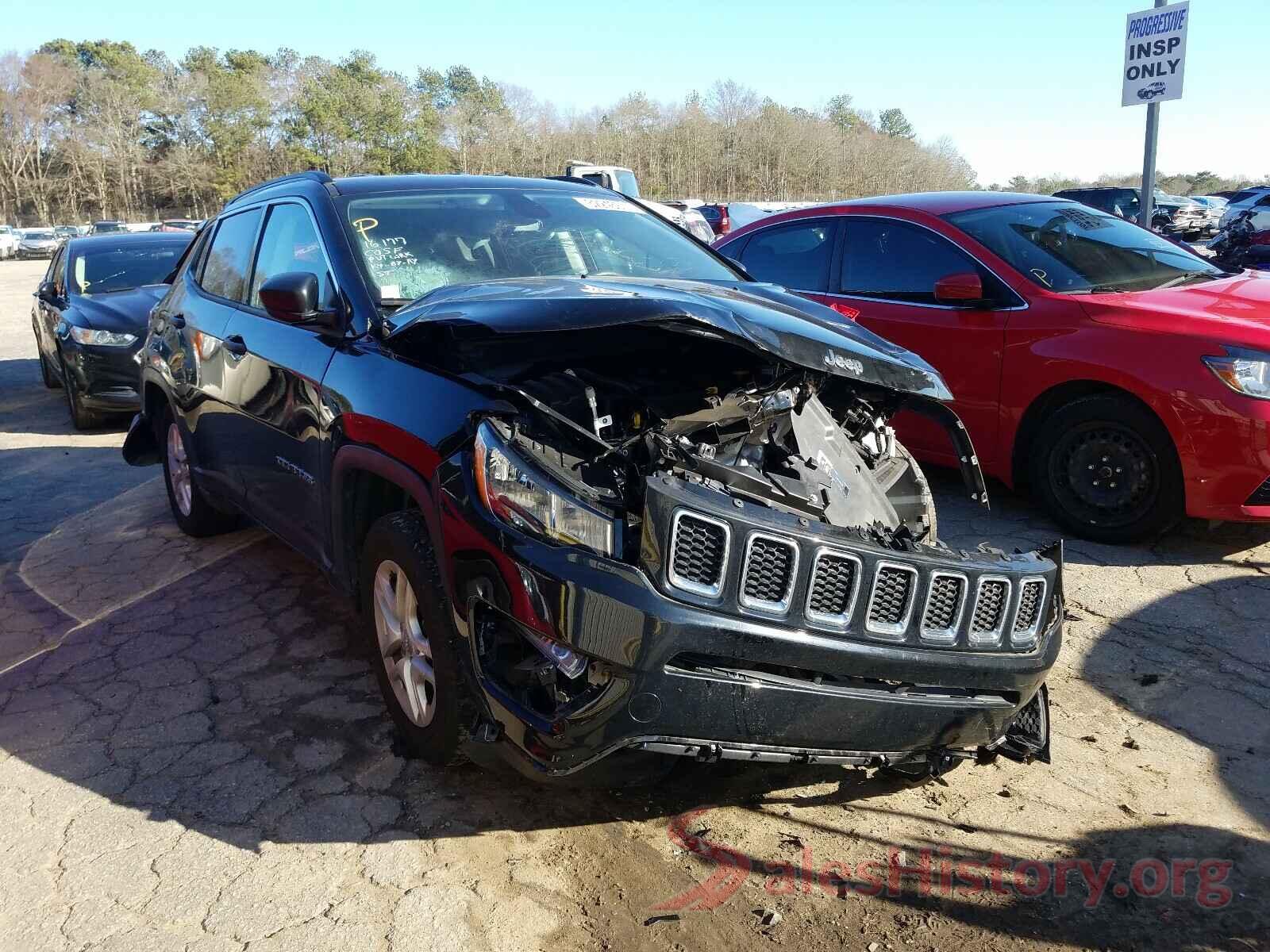 3C4NJCAB8KT814956 2019 JEEP COMPASS