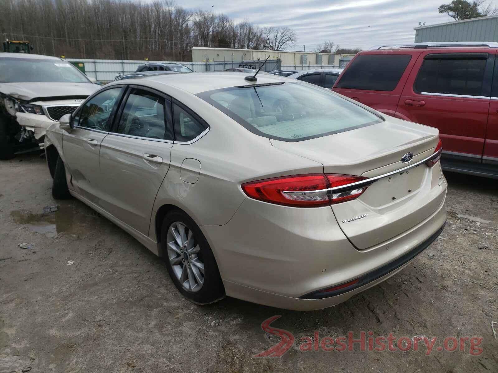 3FA6P0HD9HR351410 2017 FORD FUSION