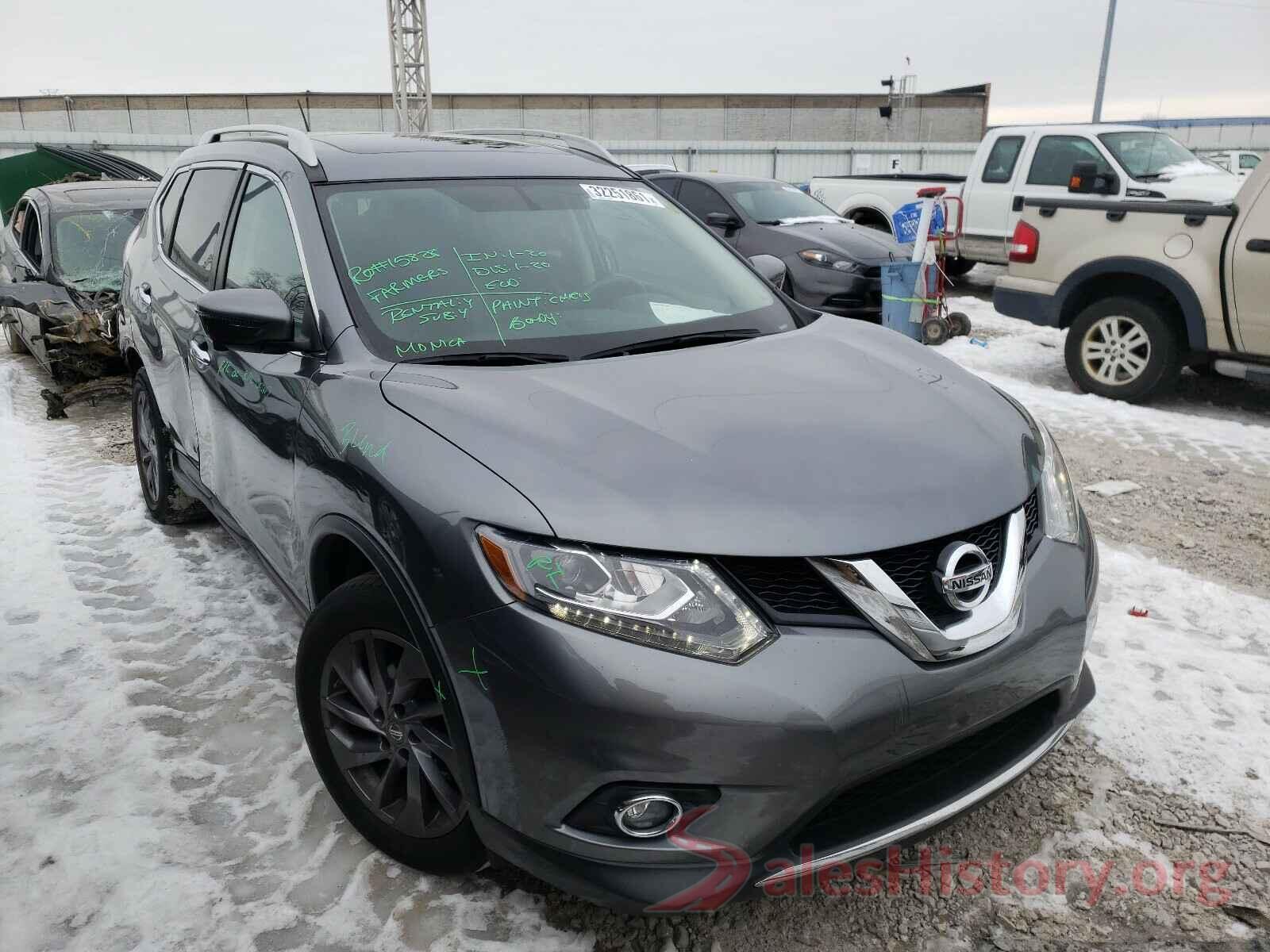 5N1AT2MV6GC757230 2016 NISSAN ROGUE