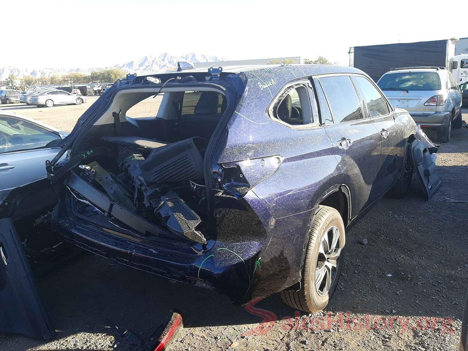 5TDGZRBH4LS514284 2020 TOYOTA HIGHLANDER