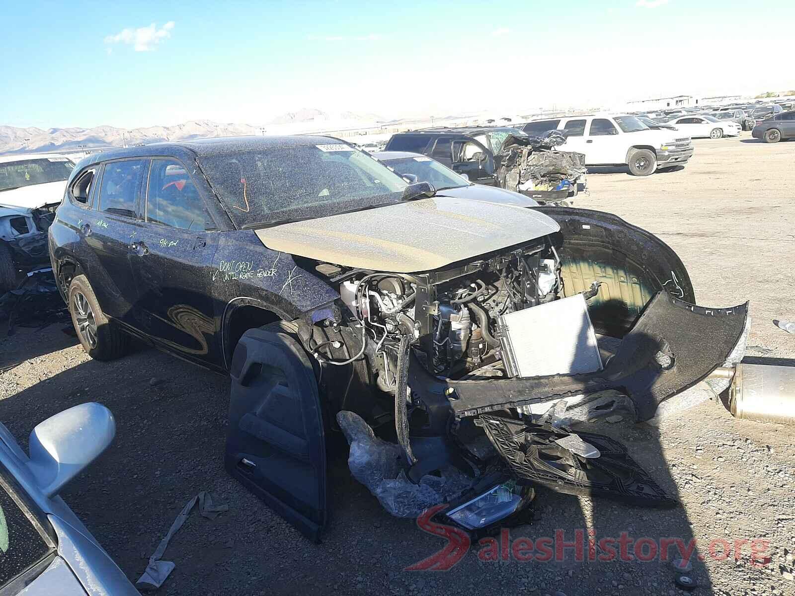 5TDGZRBH4LS514284 2020 TOYOTA HIGHLANDER