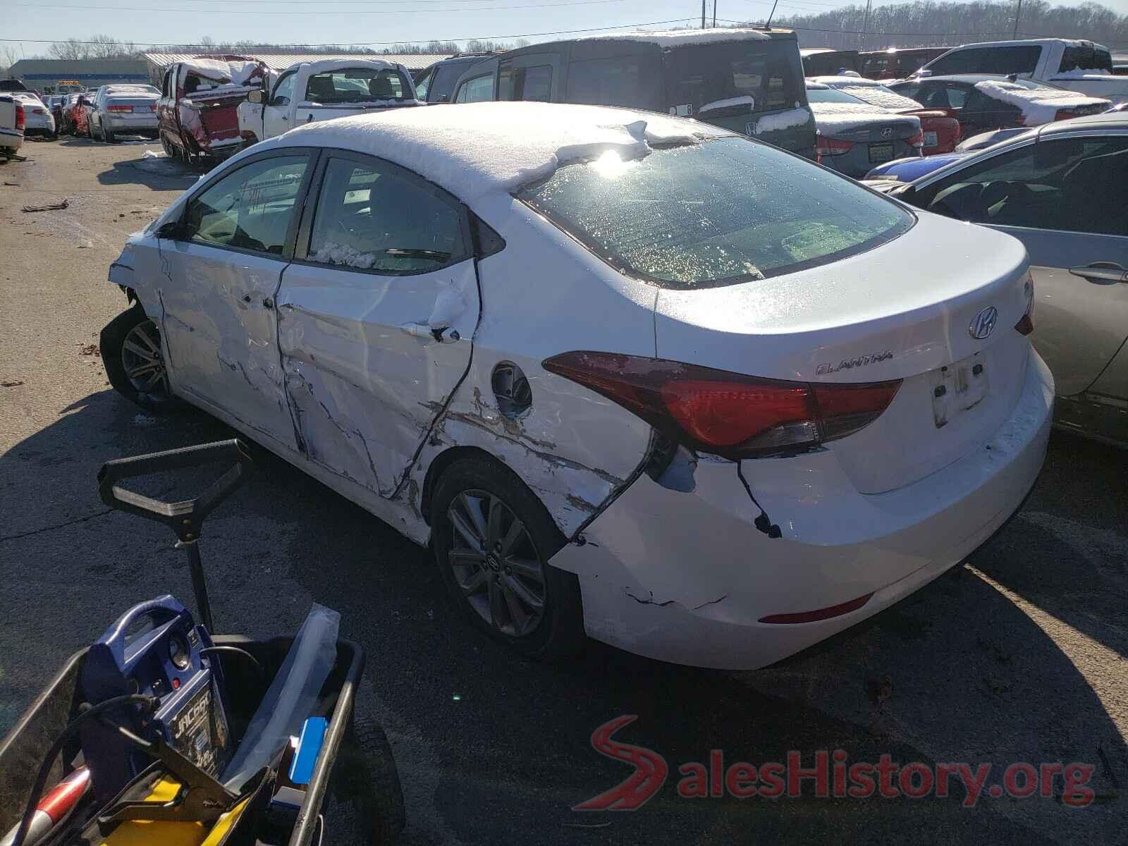 5NPDH4AE3GH741638 2016 HYUNDAI ELANTRA