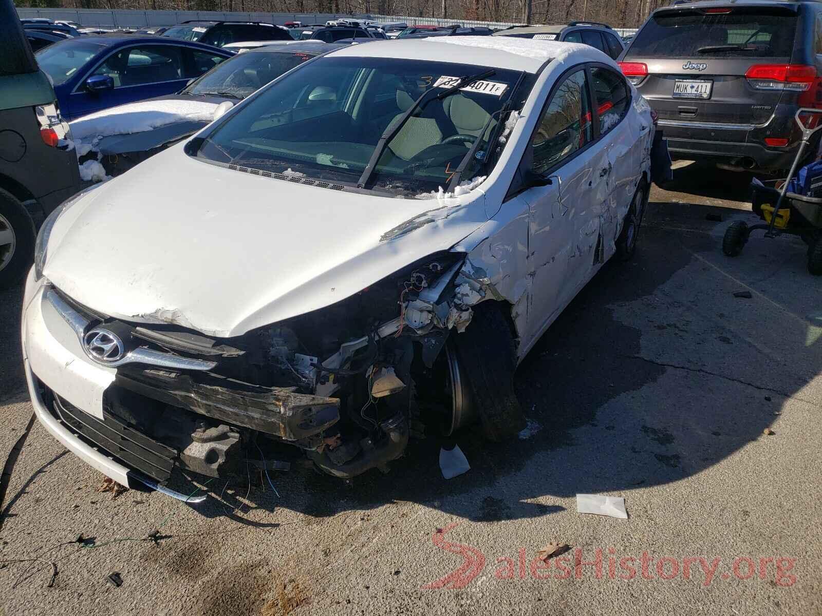 5NPDH4AE3GH741638 2016 HYUNDAI ELANTRA