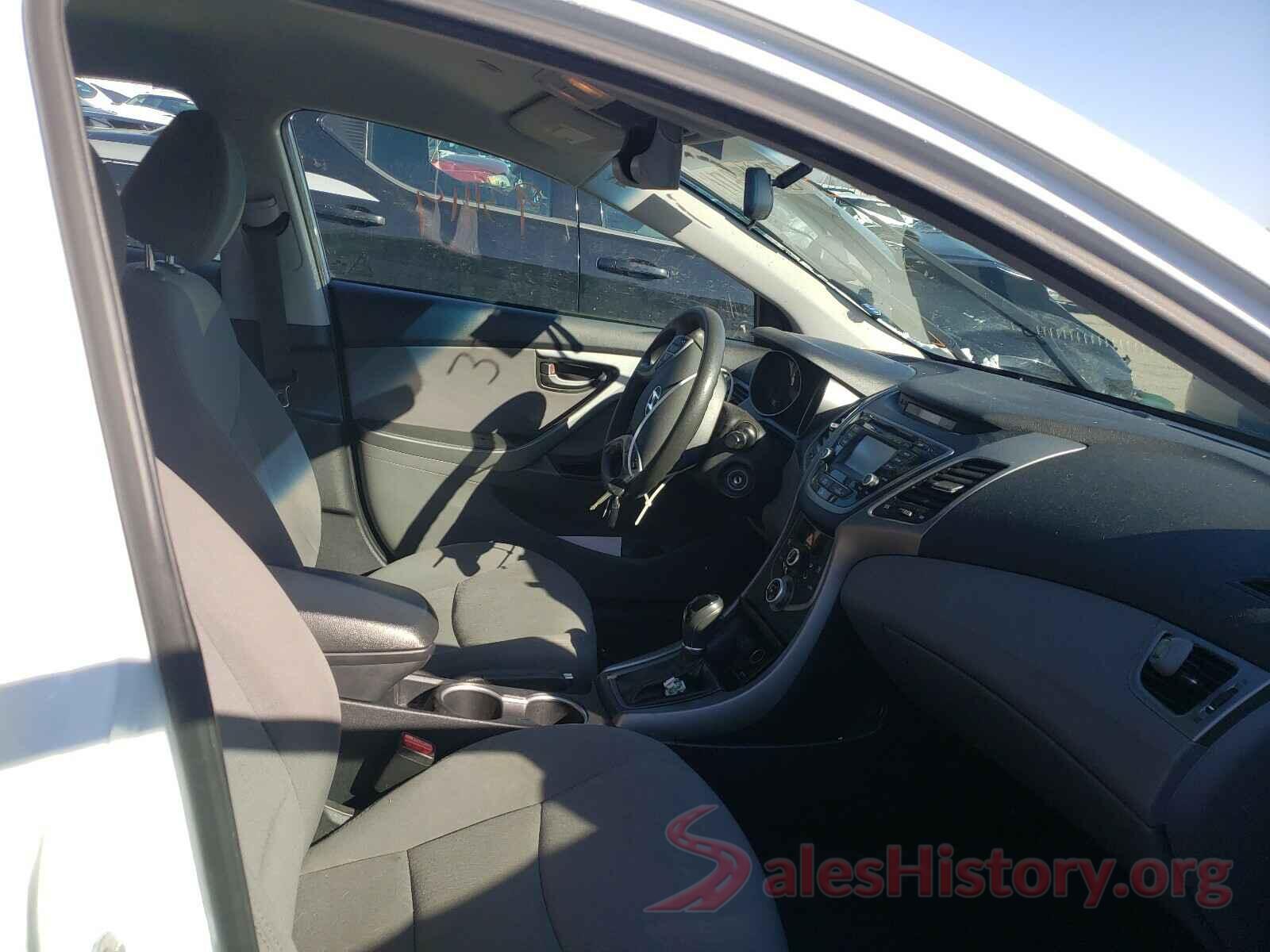 5NPDH4AE3GH741638 2016 HYUNDAI ELANTRA