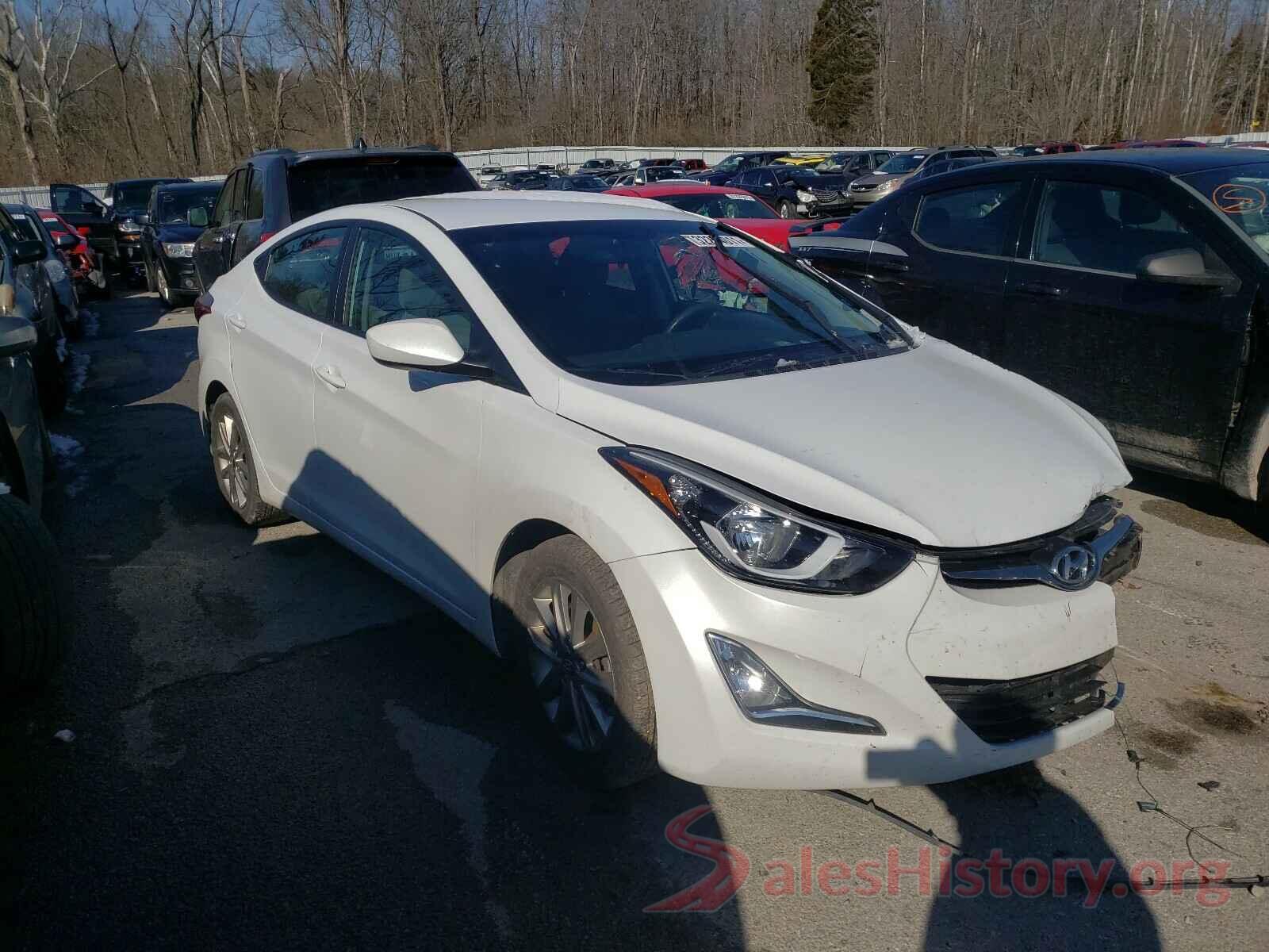 5NPDH4AE3GH741638 2016 HYUNDAI ELANTRA