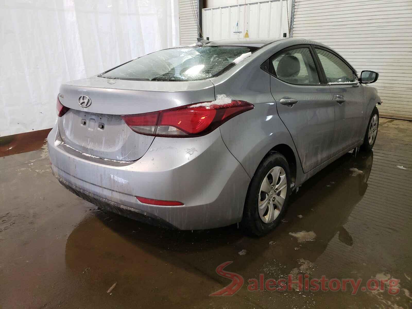 5NPDH4AE4GH766211 2016 HYUNDAI ELANTRA