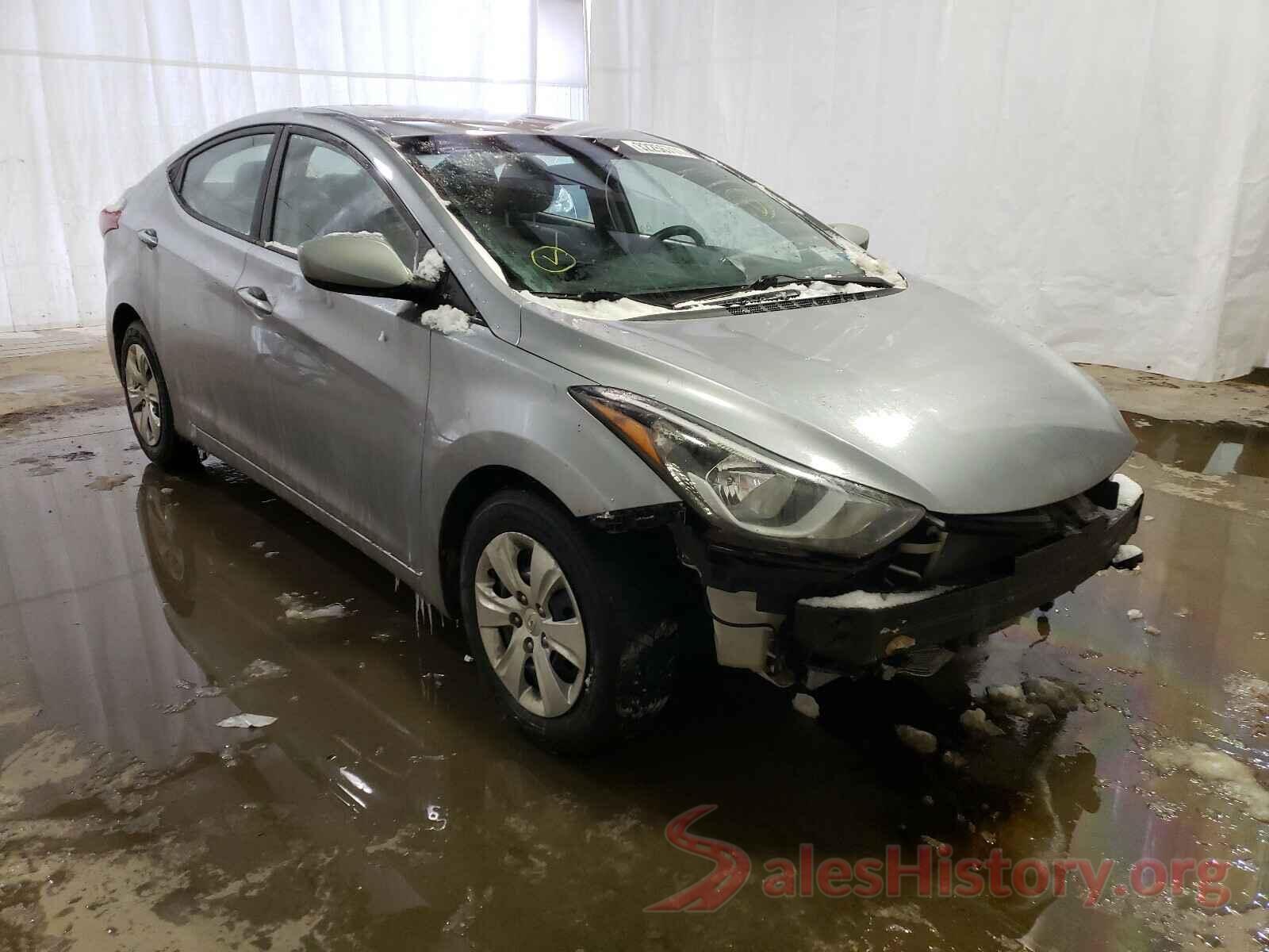 5NPDH4AE4GH766211 2016 HYUNDAI ELANTRA