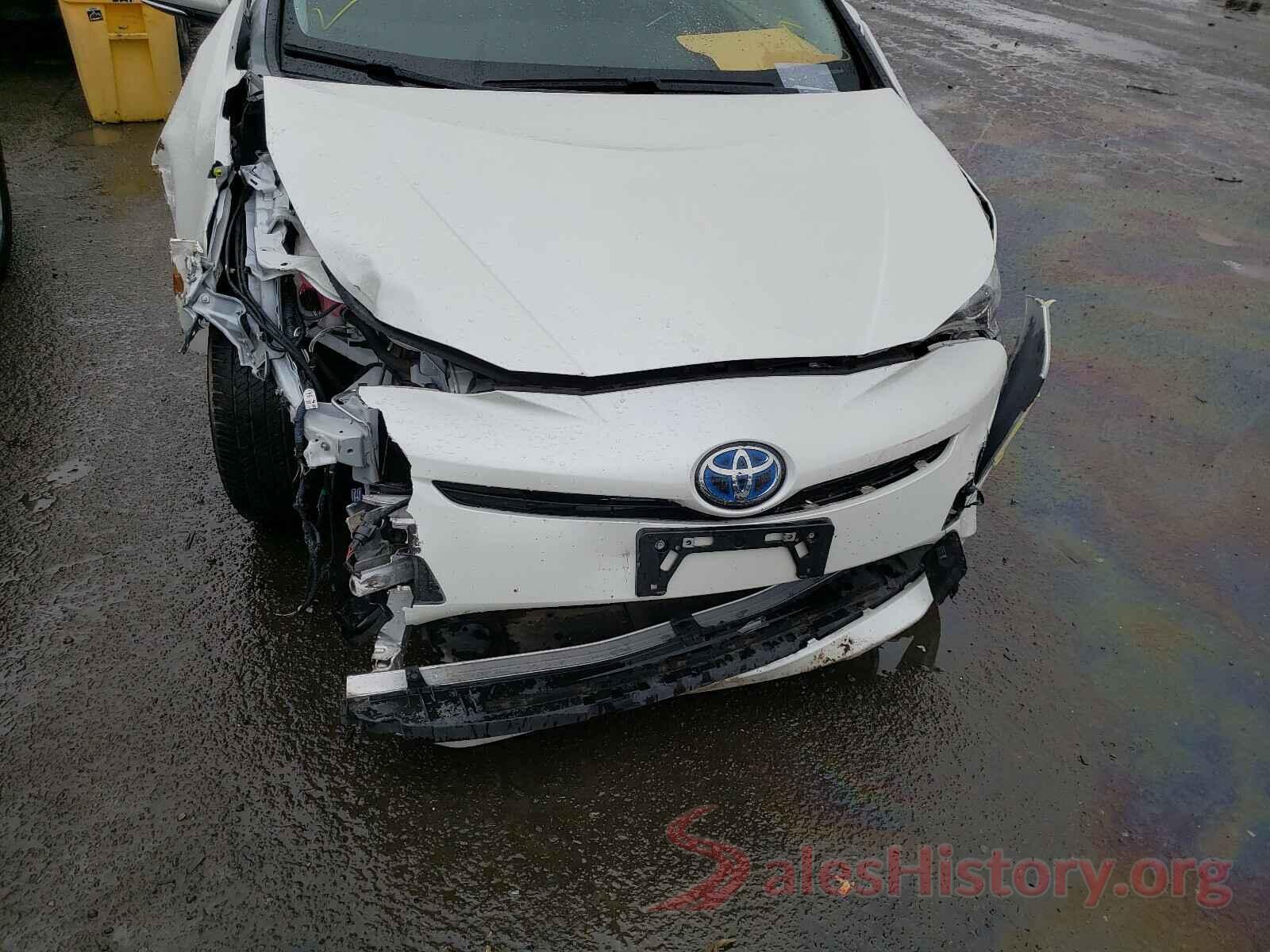 JTDKARFU8H3032869 2017 TOYOTA PRIUS