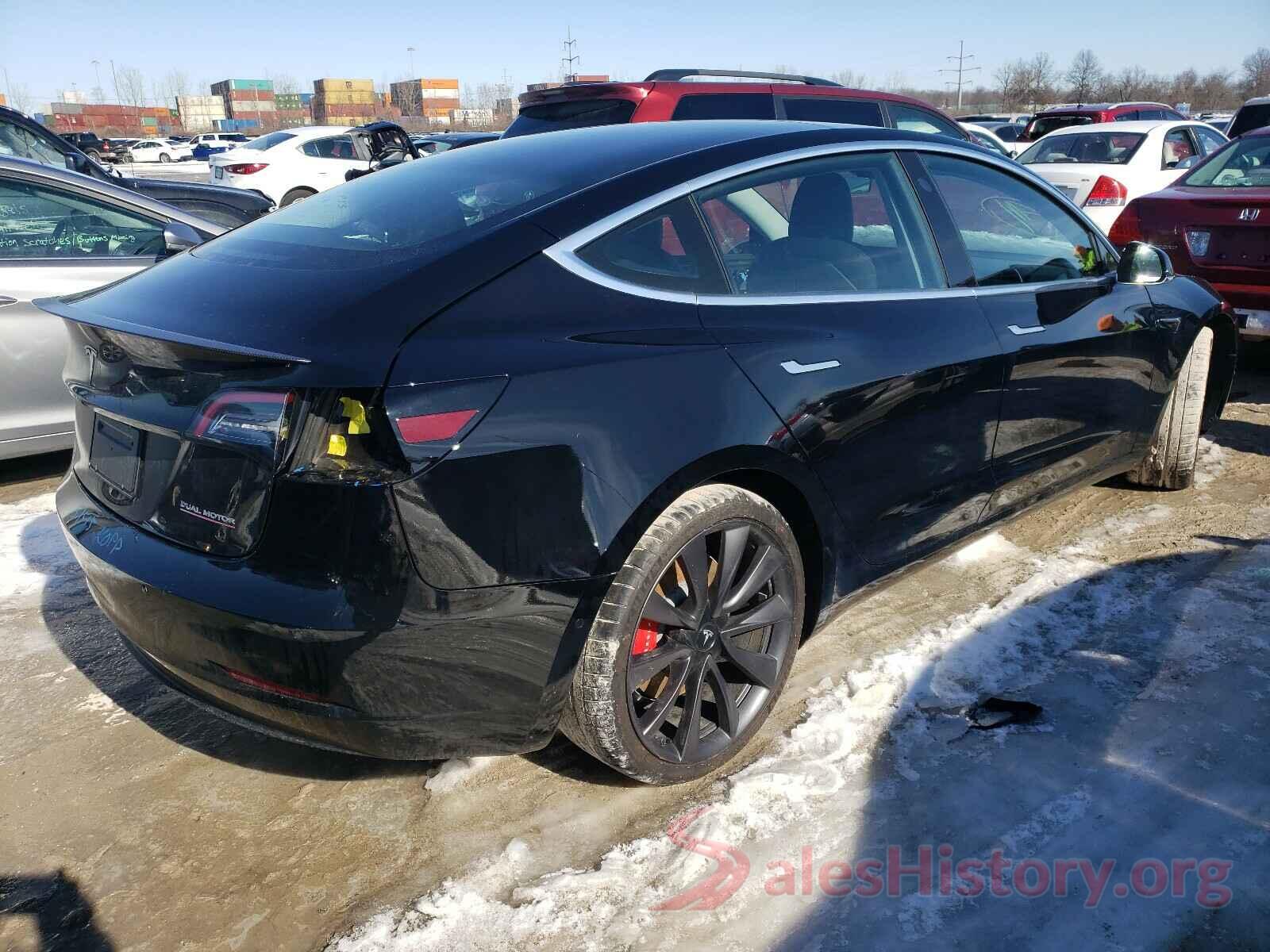 5YJ3E1EC4LF796183 2020 TESLA MODEL 3