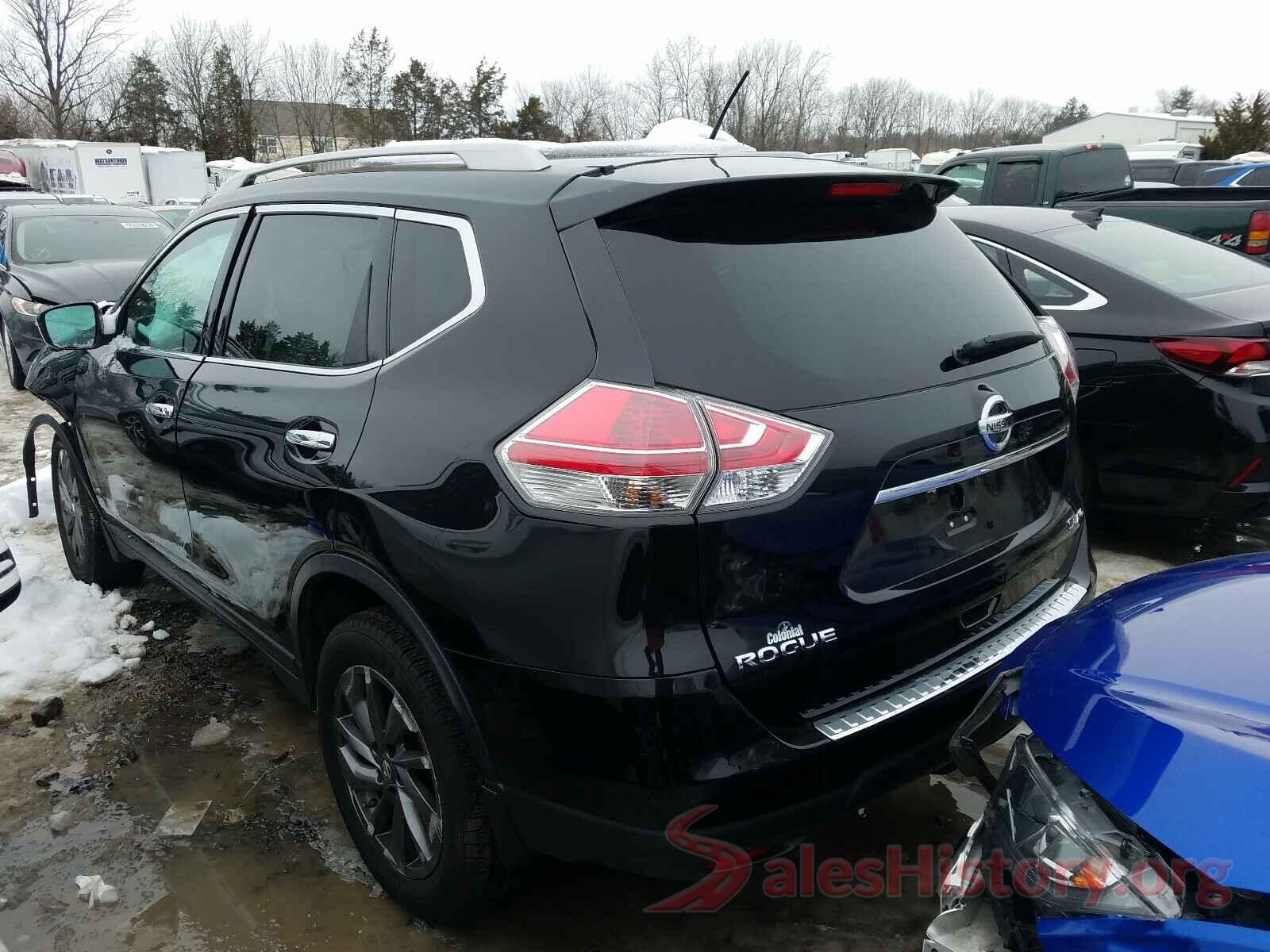 5N1AT2MV5GC758997 2016 NISSAN ROGUE