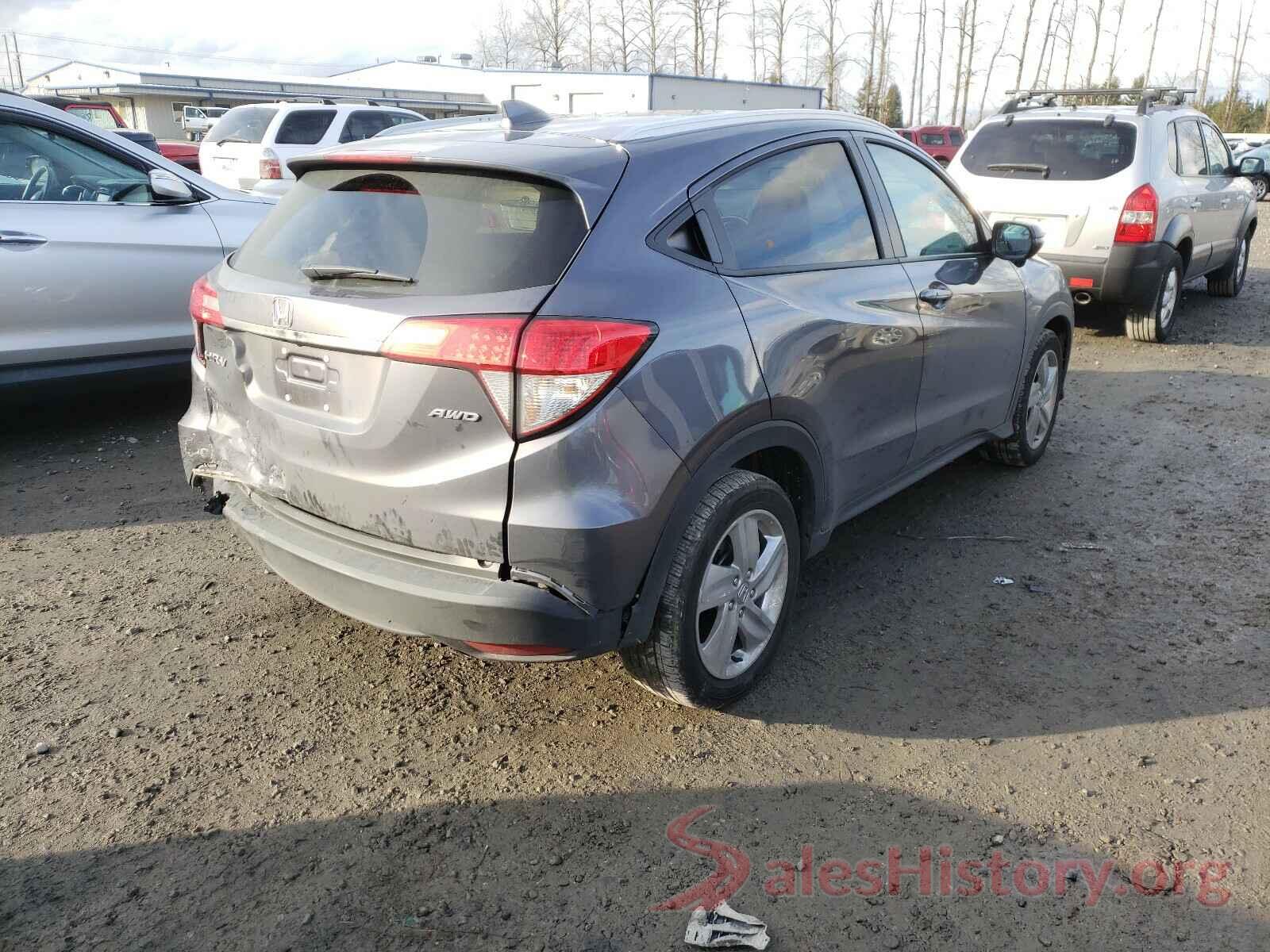 3CZRU6H77KM710796 2019 HONDA HR-V