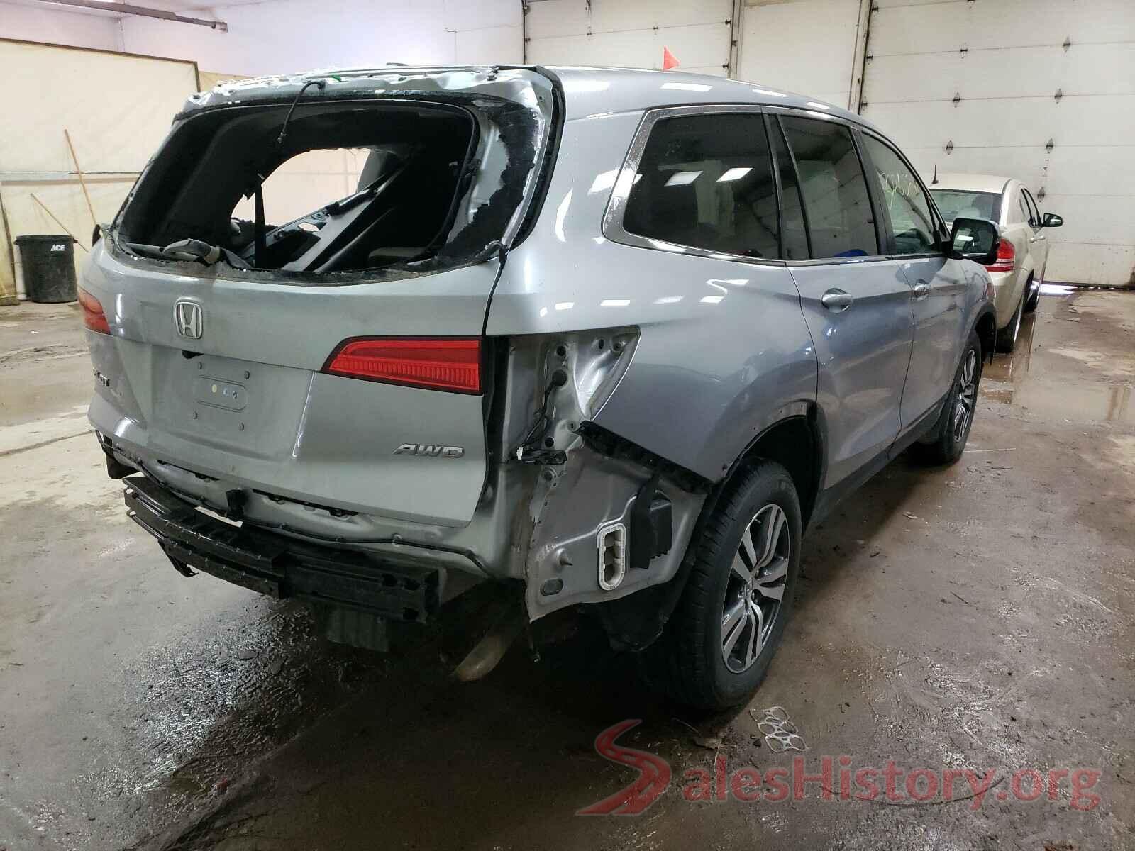 5FNYF6H5XGB110649 2016 HONDA PILOT