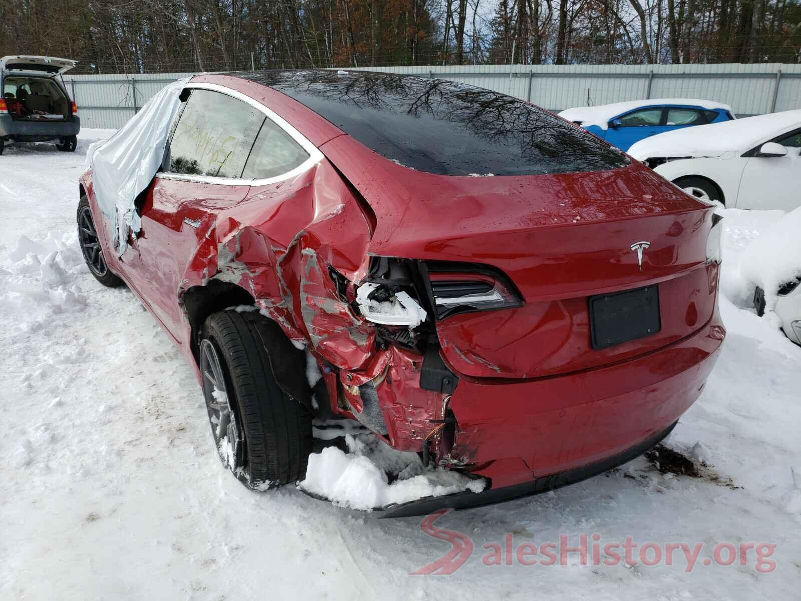 5YJ3E1EA6KF308672 2019 TESLA MODEL 3