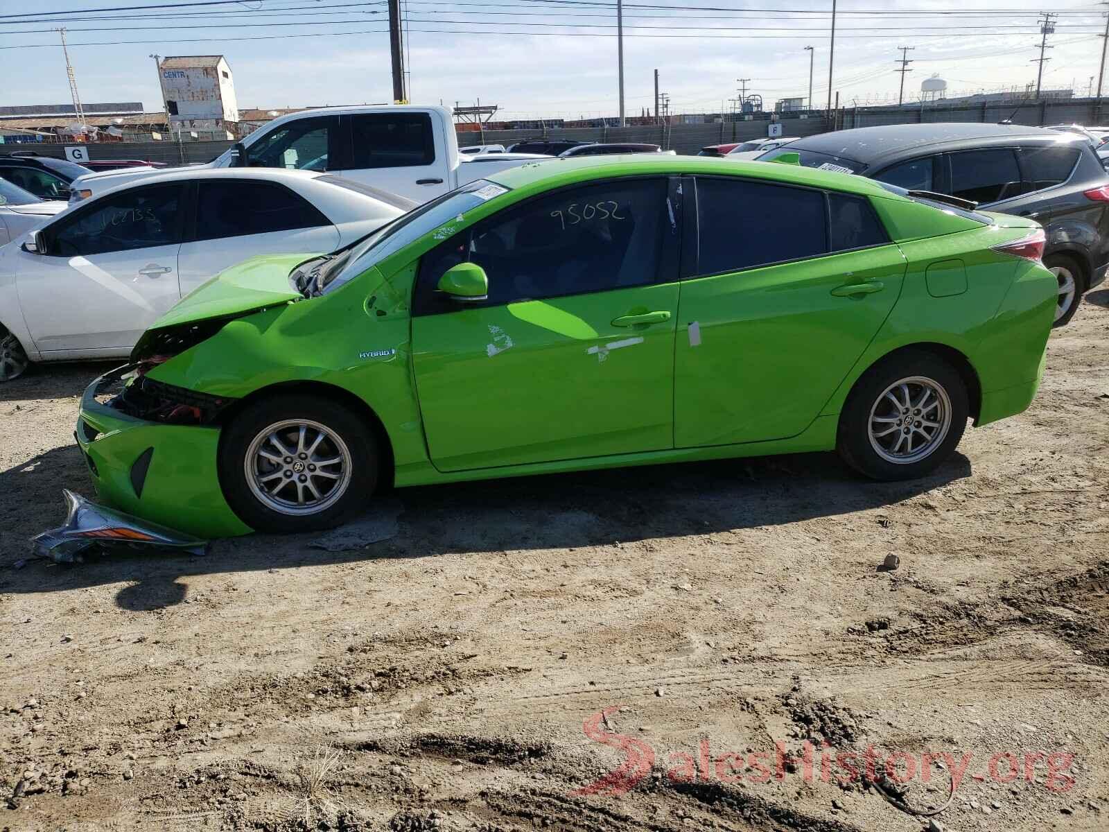 JTDKBRFU5G3522035 2016 TOYOTA PRIUS