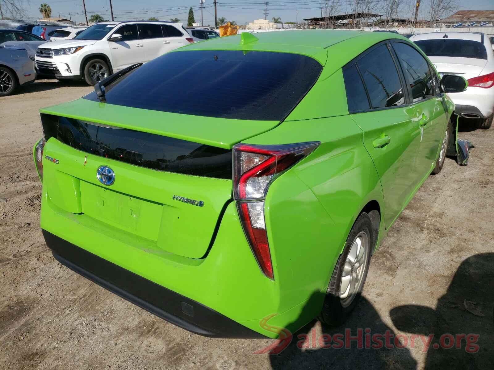 JTDKBRFU5G3522035 2016 TOYOTA PRIUS