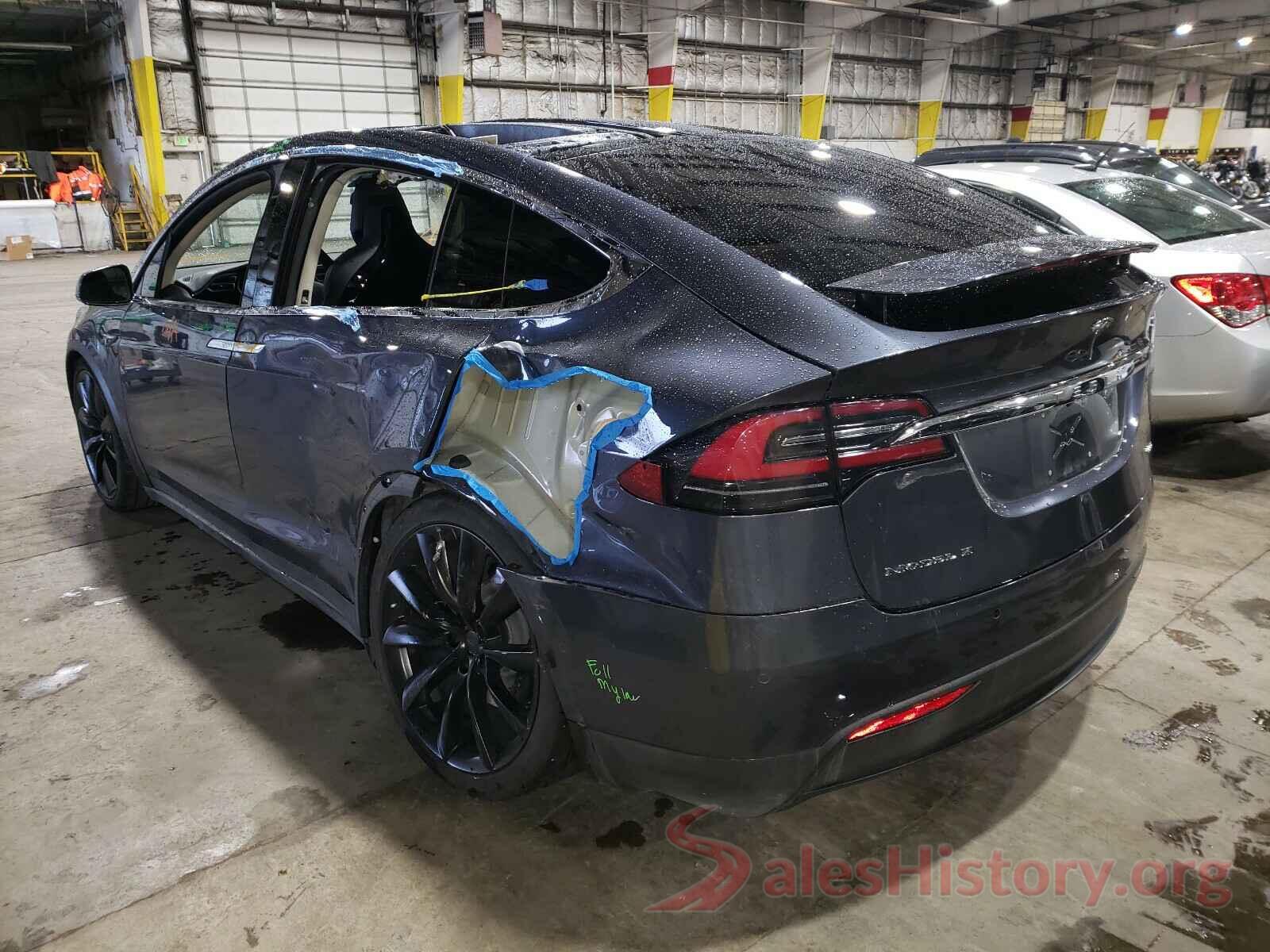 5YJXCAE2XGF015610 2016 TESLA MODEL X