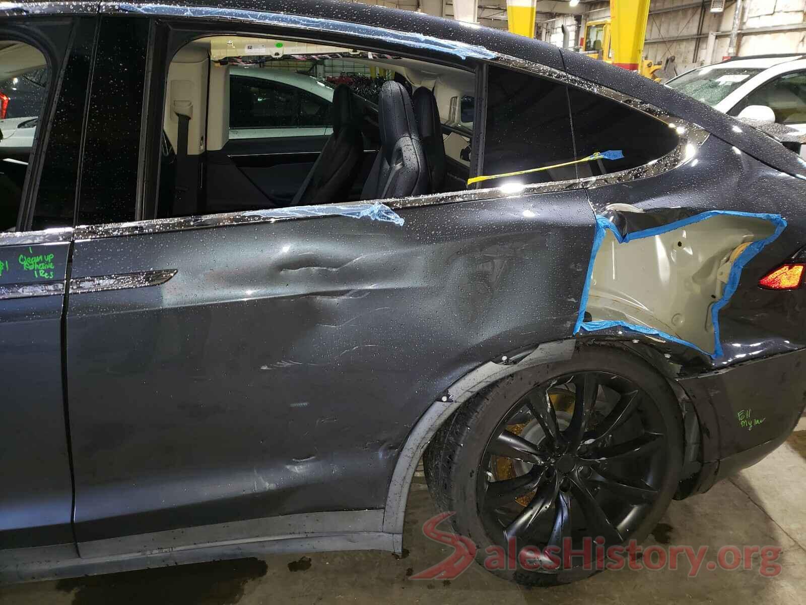 5YJXCAE2XGF015610 2016 TESLA MODEL X