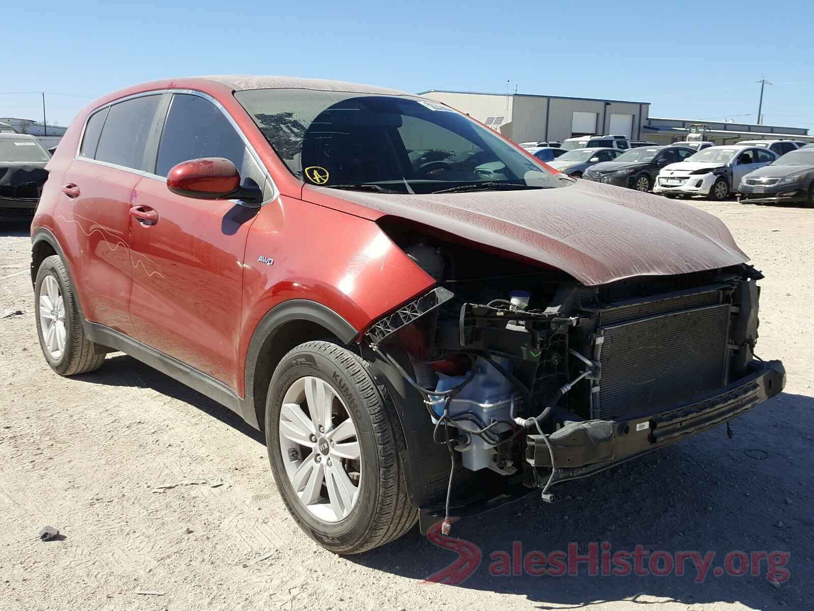 KNDPMCAC7H7199256 2017 KIA SPORTAGE