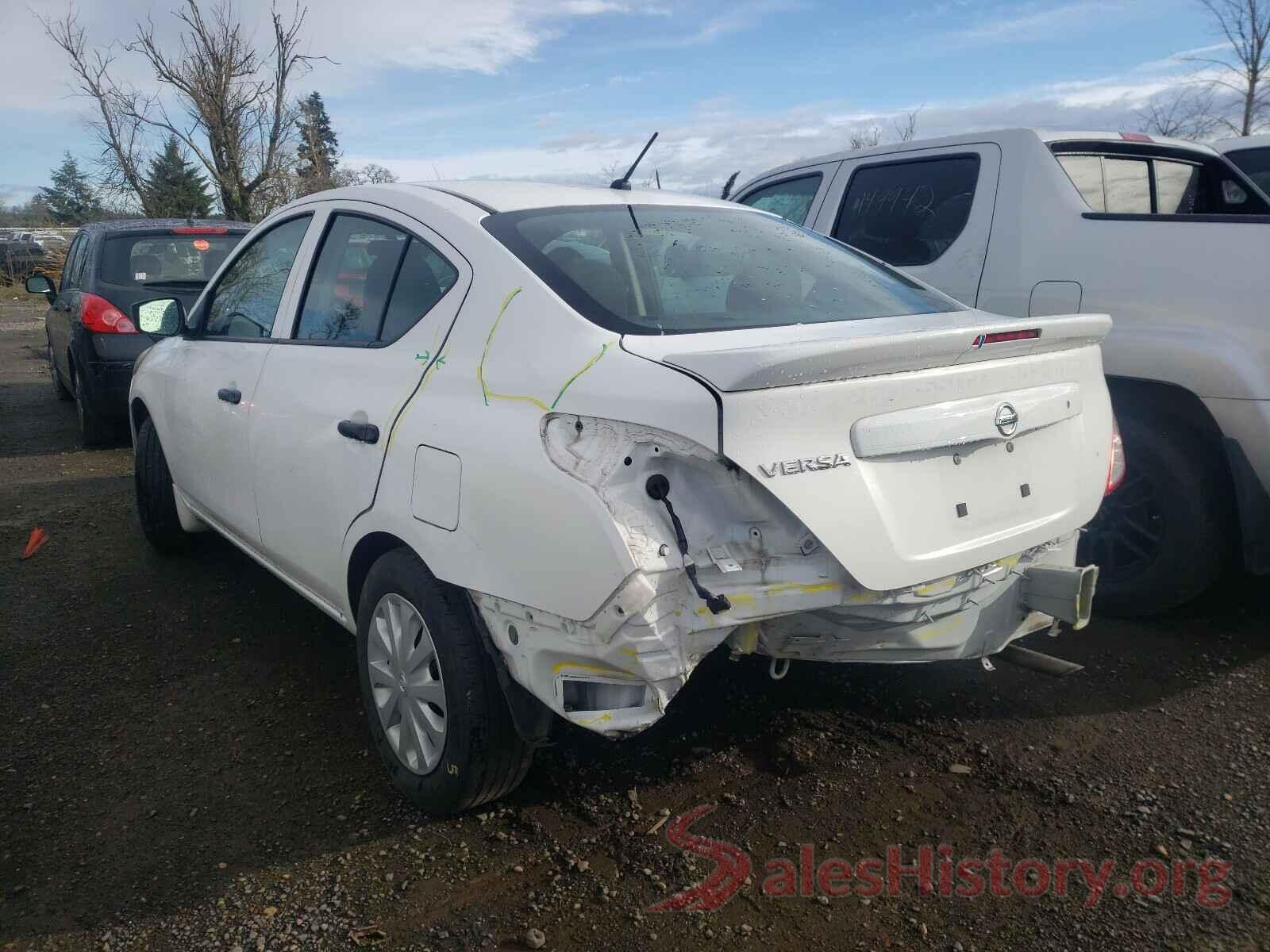 3N1CN7AP0HL816260 2017 NISSAN VERSA