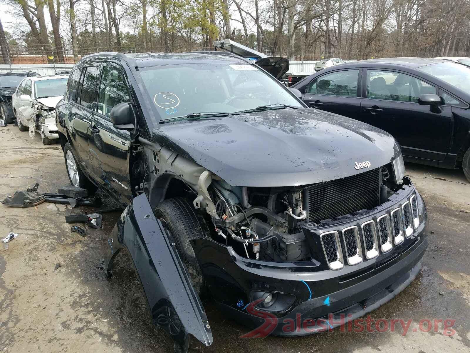 1C4NJCBA3HD124794 2017 JEEP COMPASS