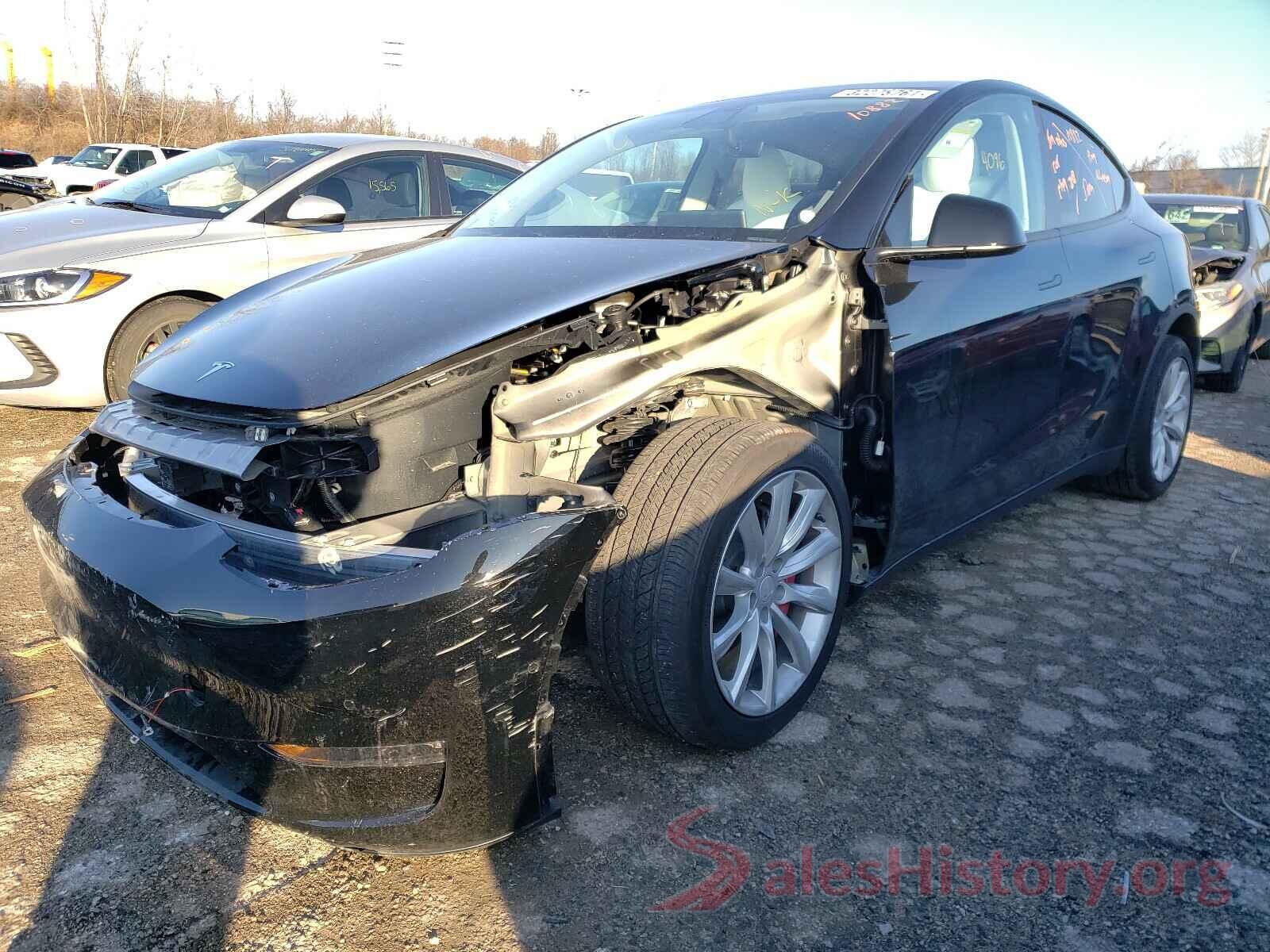 5YJYGDEE3LF059835 2020 TESLA MODEL Y