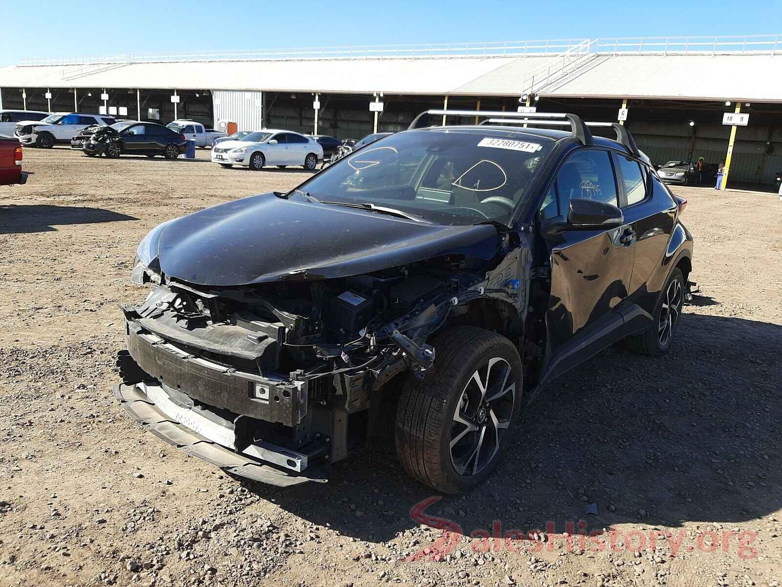 JTNKHMBX7K1023772 2019 TOYOTA C-HR