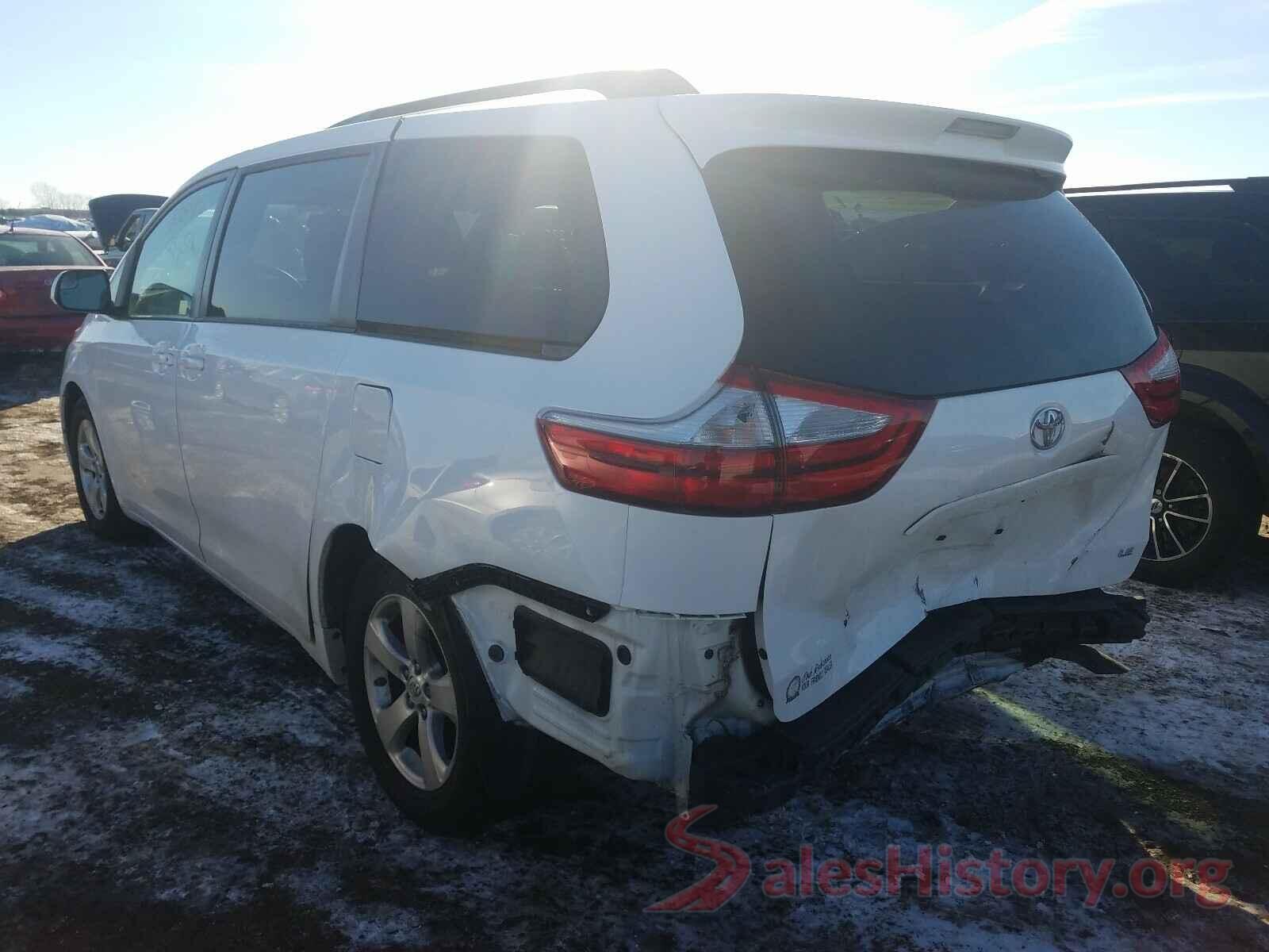 5TDKK3DCXGS757844 2016 TOYOTA SIENNA