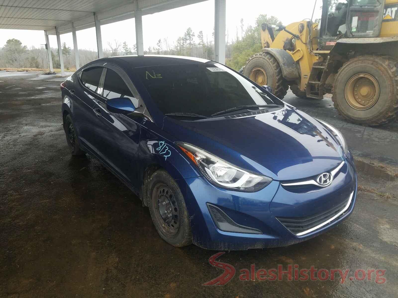 5NPDH4AE1GH749348 2016 HYUNDAI ELANTRA