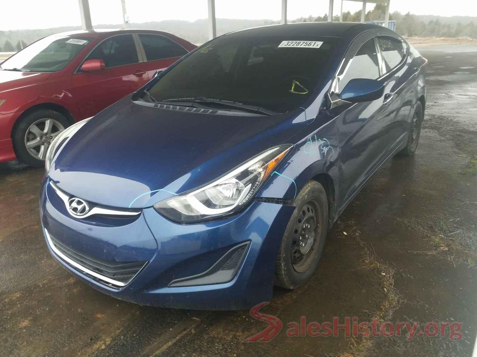 5NPDH4AE1GH749348 2016 HYUNDAI ELANTRA