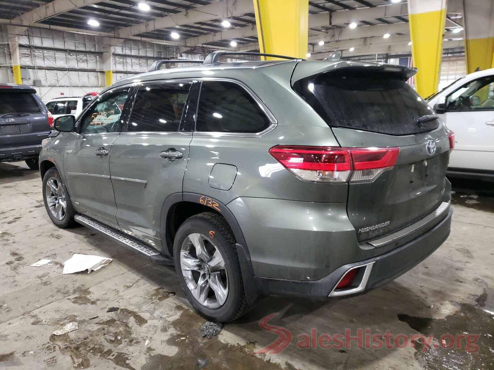 5TDDGRFH8KS064107 2019 TOYOTA HIGHLANDER