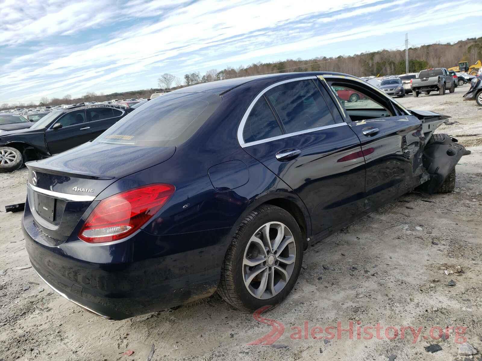 55SWF4KB3GU141332 2016 MERCEDES-BENZ C CLASS