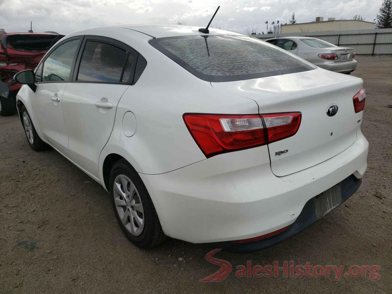 KNADM4A38G6620170 2016 KIA RIO