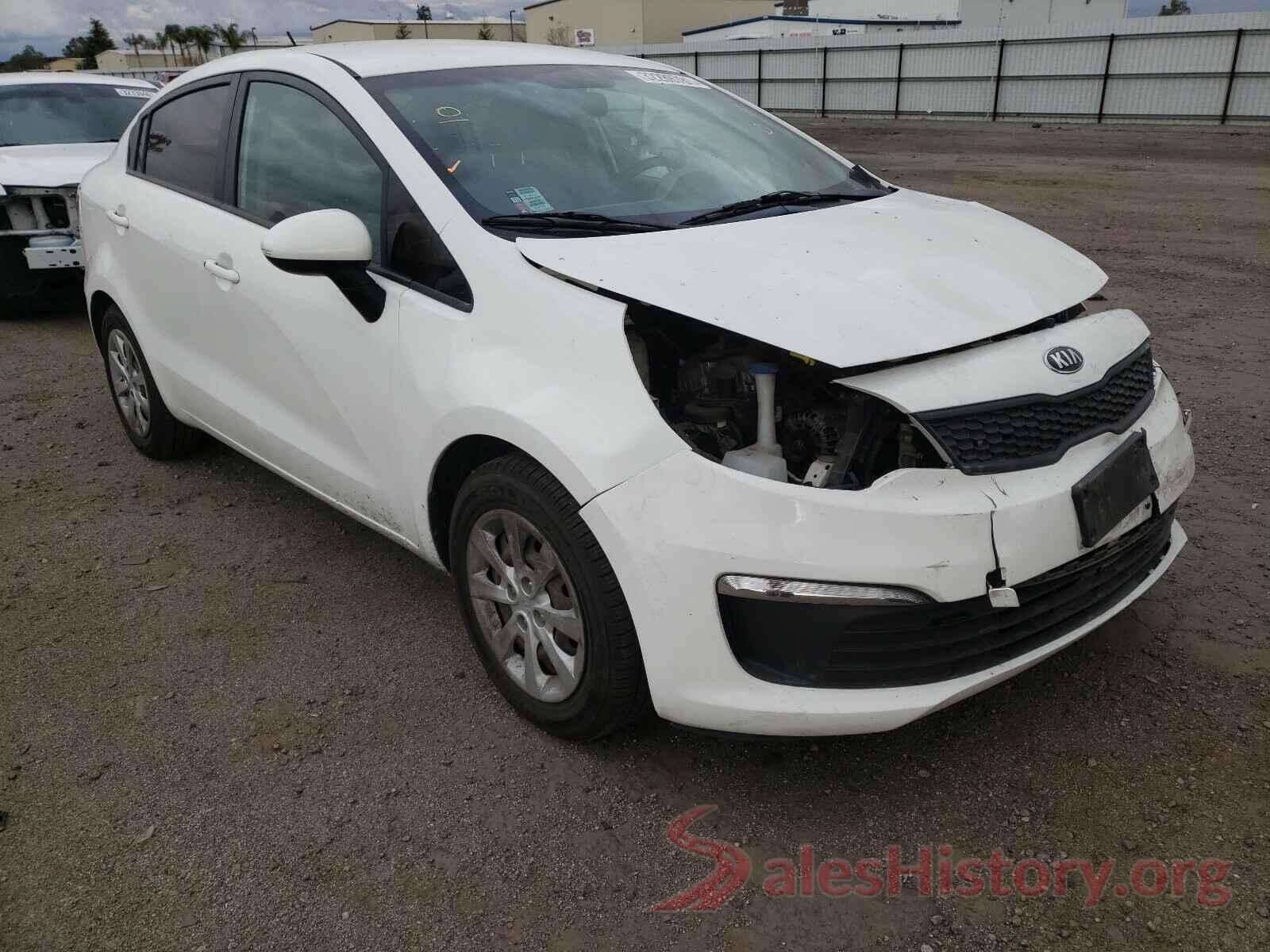 KNADM4A38G6620170 2016 KIA RIO